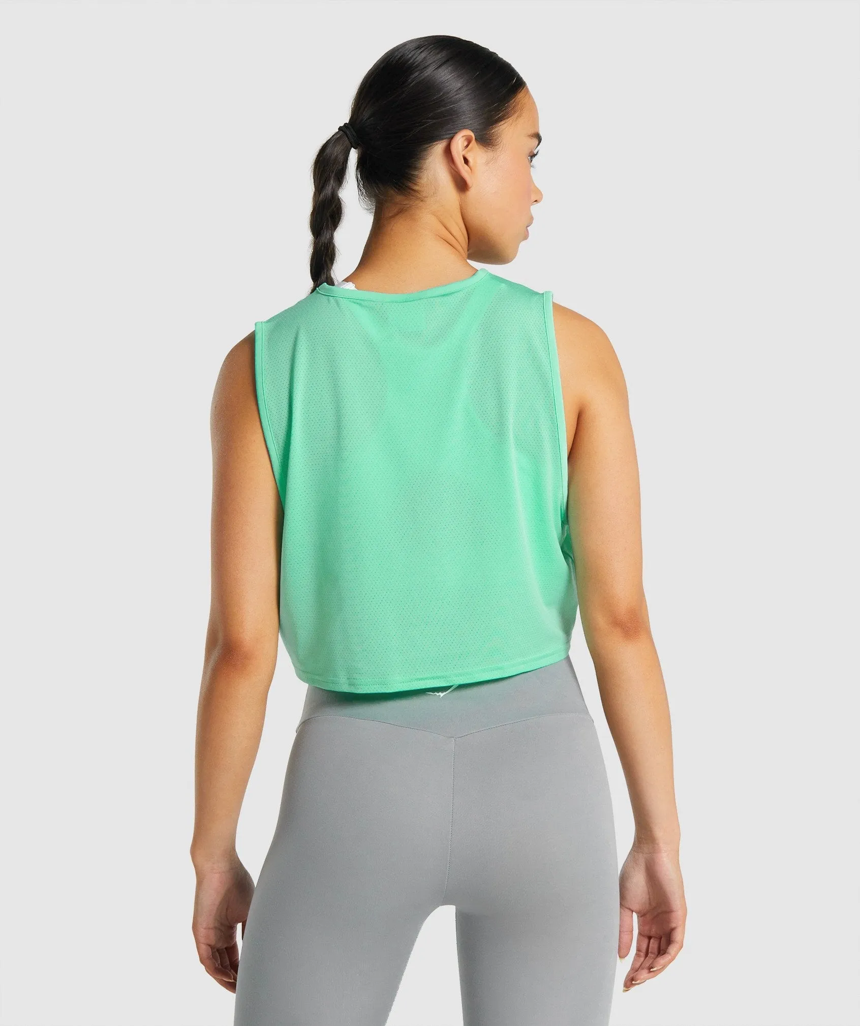Gymshark Training Crop Tank - Turquoise sold by Gymshark product image thumbnail 2