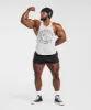 Gymshark Legacy Stringer - Light Grey Marl sold by Gymshark