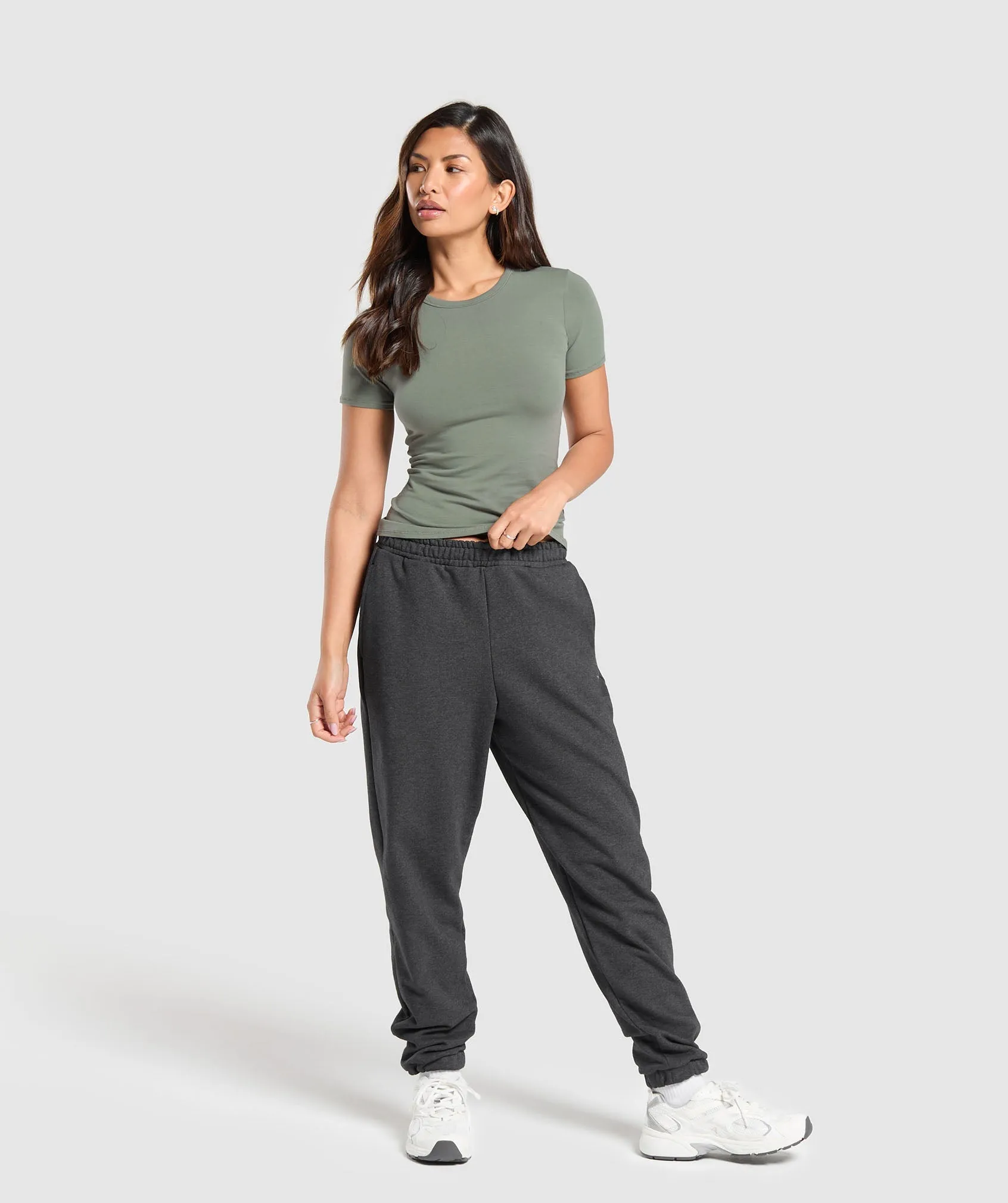 Gymshark Cotton T-Shirt - Unit Green sold by Gymshark product image thumbnail 4