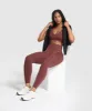 Gymshark Everyday Seamless Leggings - Burgundy Brown sold by Gymshark