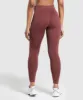 Gymshark Everyday Seamless Leggings - Burgundy Brown sold by Gymshark