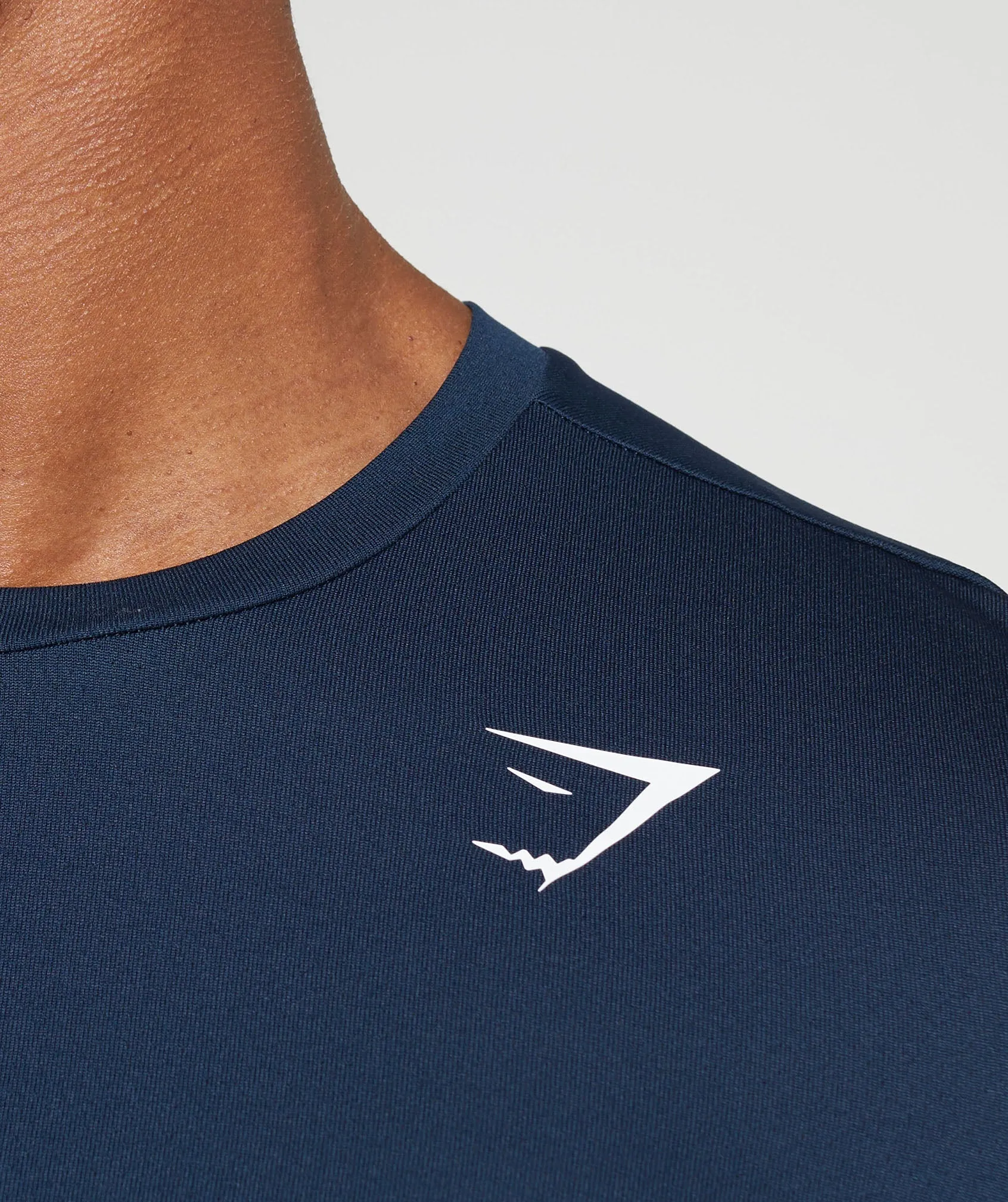 Gymshark Arrival Long Sleeve T-Shirt - Navy sold by Gymshark product image thumbnail 5