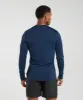 Gymshark Arrival Long Sleeve T-Shirt - Navy sold by Gymshark