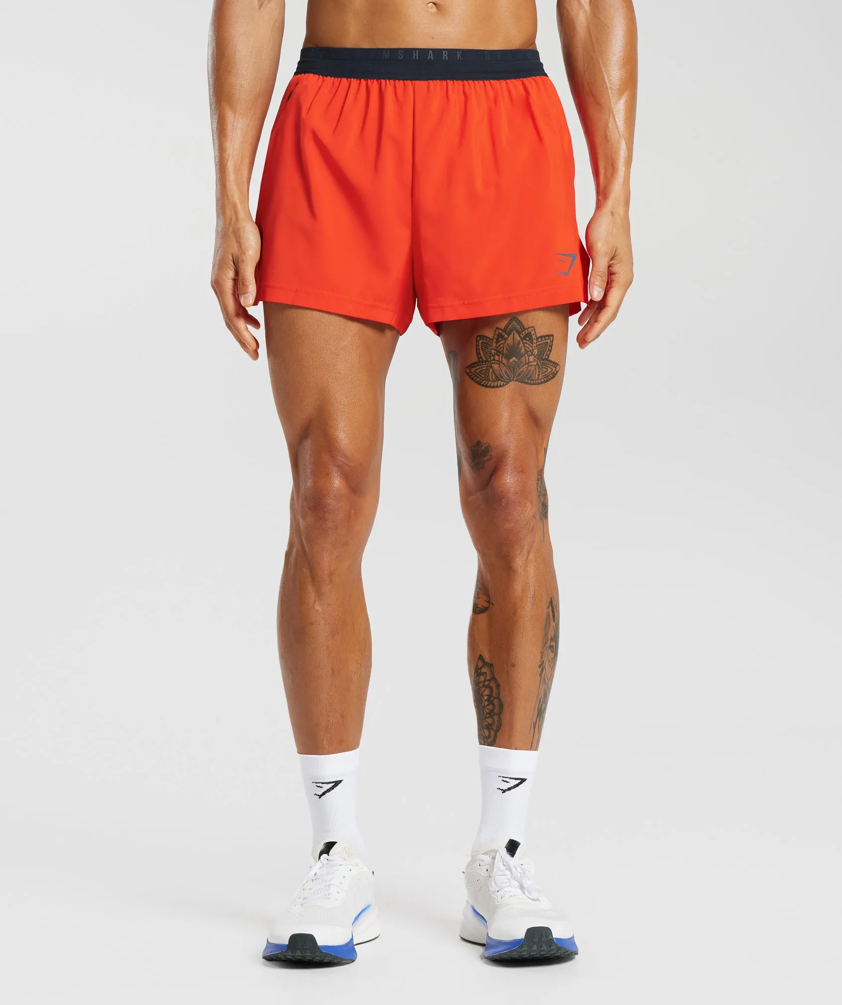 Gymshark Sport Run 3" Shorts - Electric Orange sold by Gymshark