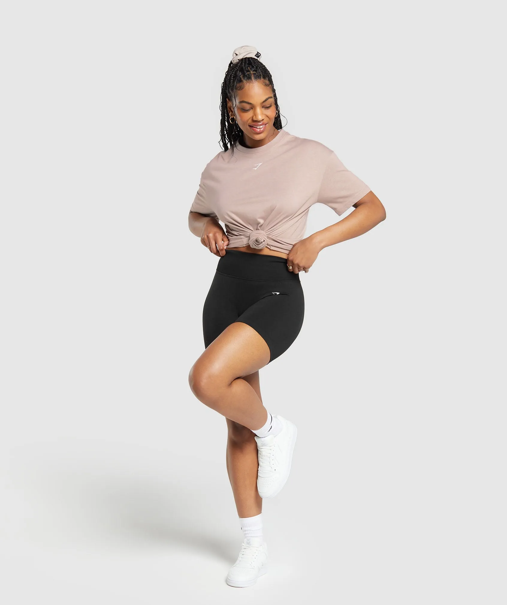 GS Power Oversized T-Shirt - Stone Pink sold by Gymshark product image thumbnail 4