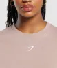 GS Power Oversized T-Shirt - Stone Pink sold by Gymshark