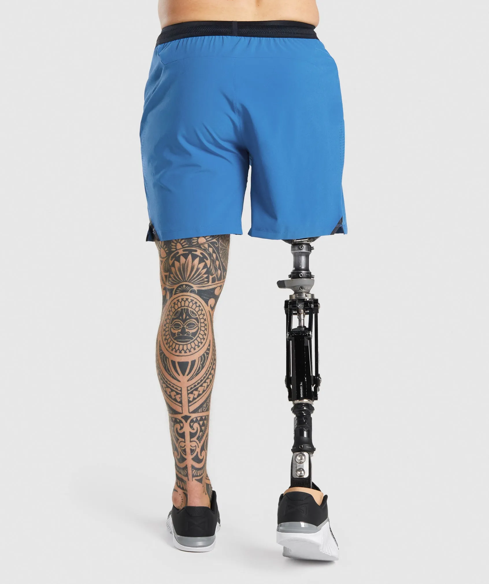 Gymshark Apex 7" Perform Shorts - Blue sold by Gymshark product image thumbnail 2