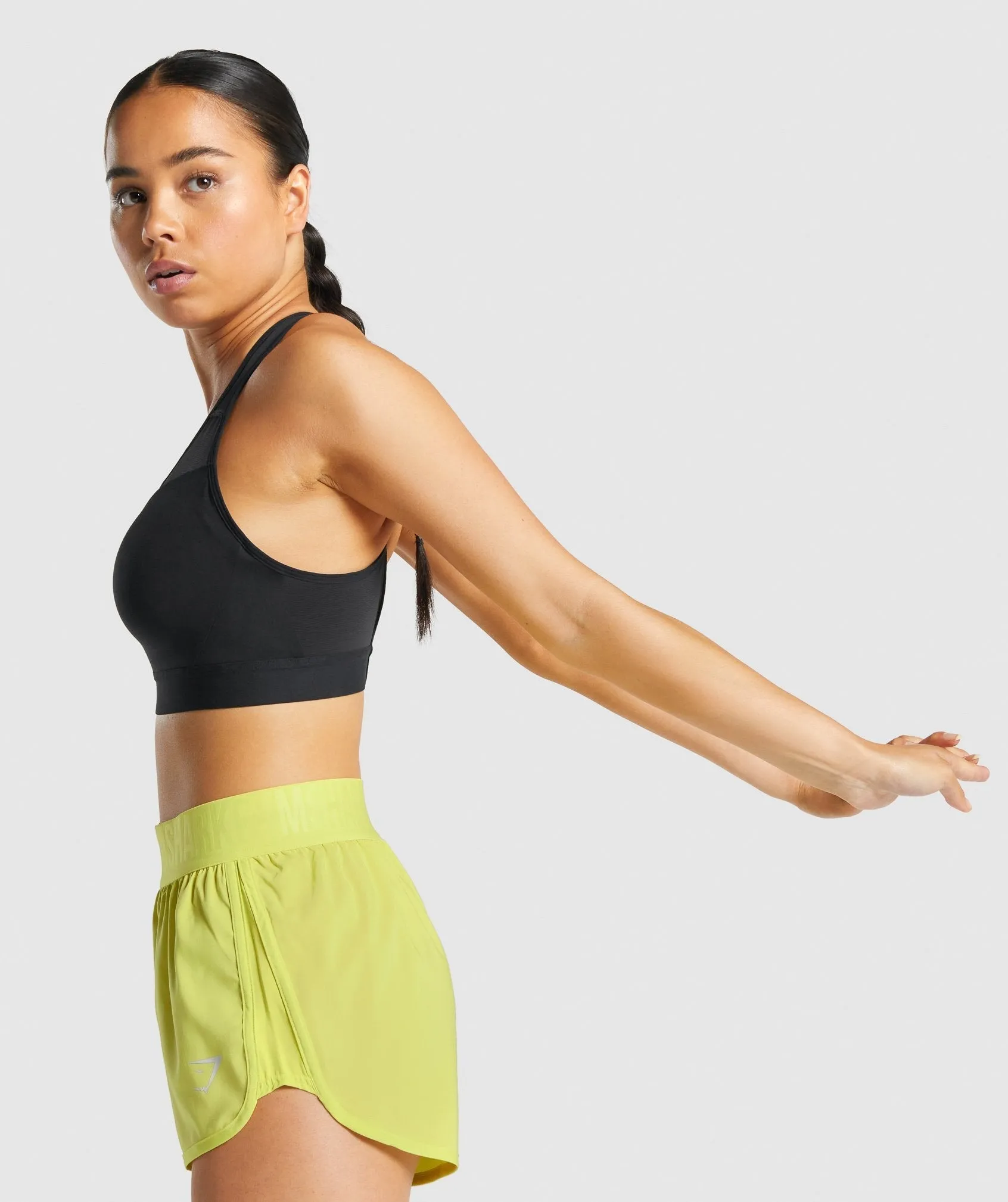 Gymshark Open Back Sports Bra - Black sold by Gymshark product image thumbnail 3