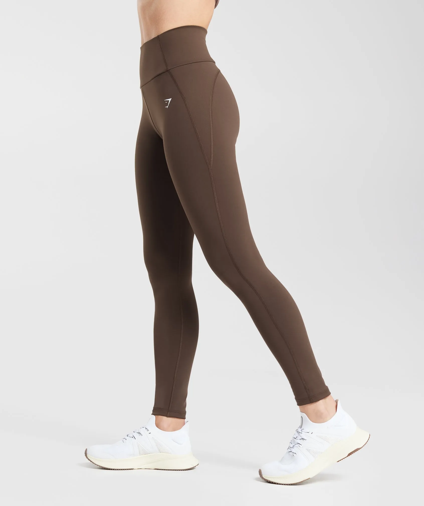 Gymshark Everyday Contour Leggings - Archive Brown sold by Gymshark product image thumbnail 3