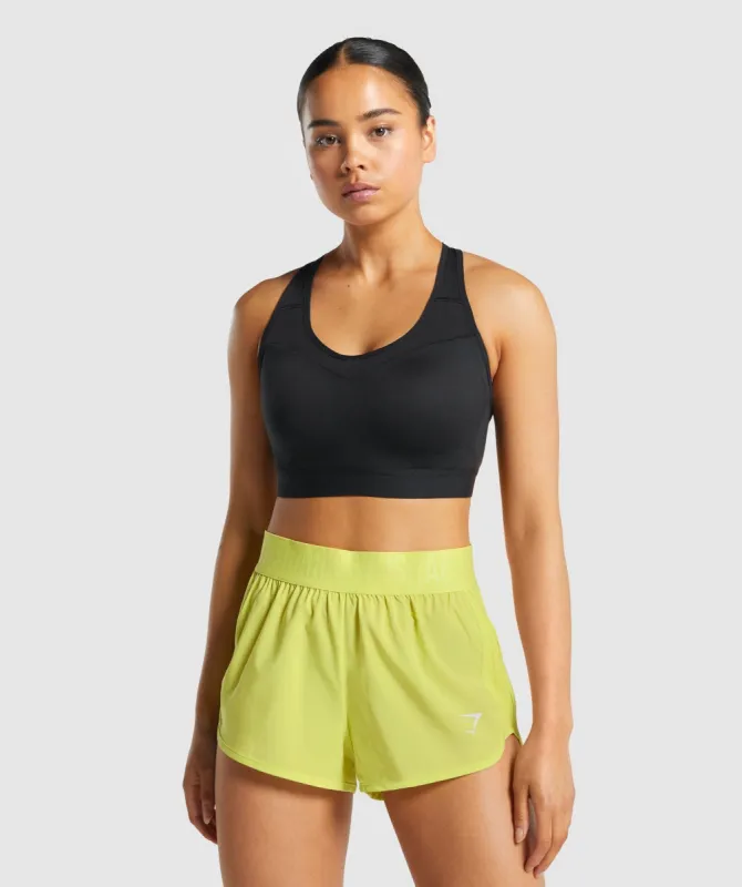 Gymshark Open Back Sports Bra - Black sold by Gymshark