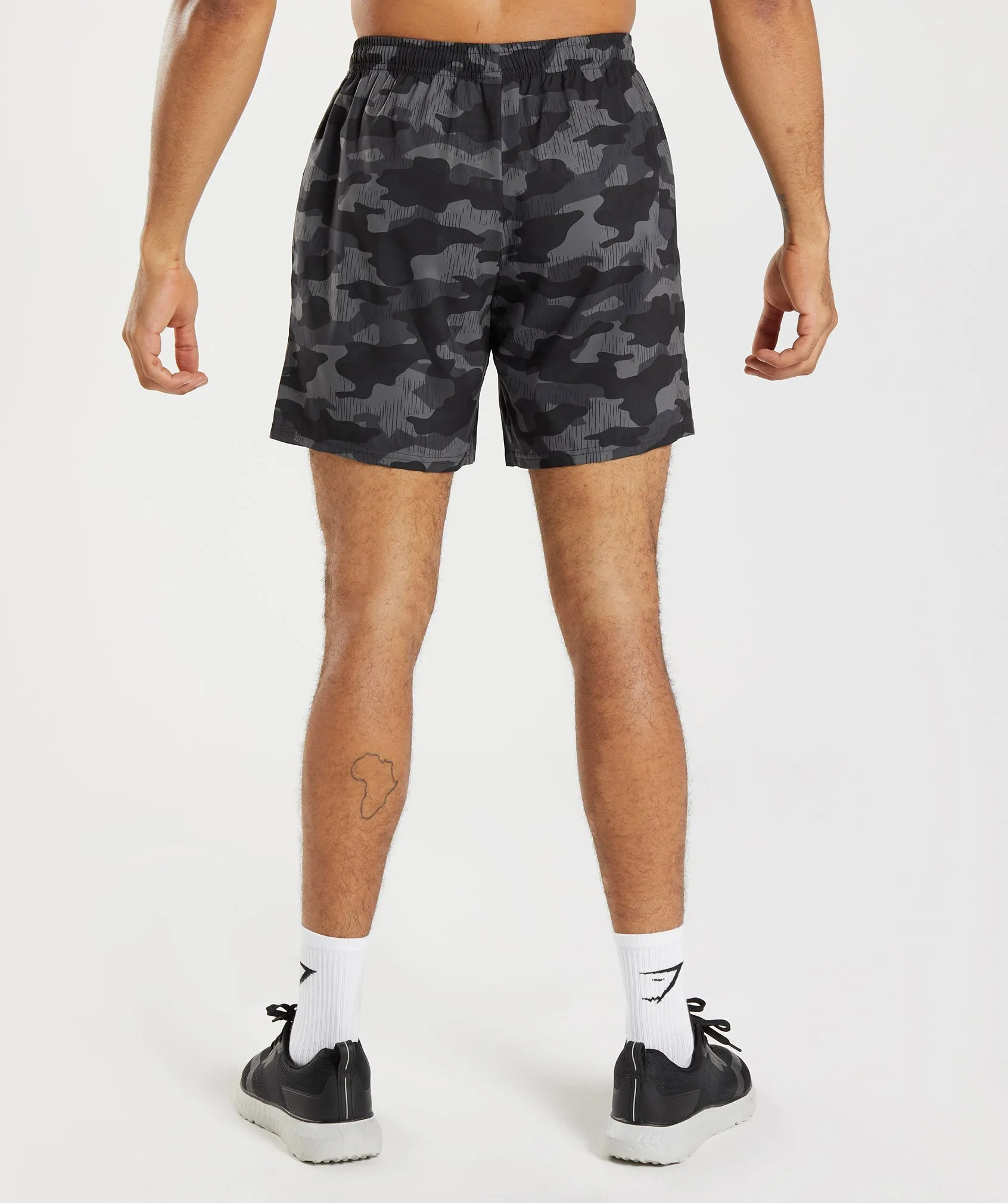 Gymshark Arrival 7" Short- Graphite Grey Print sold by Gymshark product image thumbnail 2