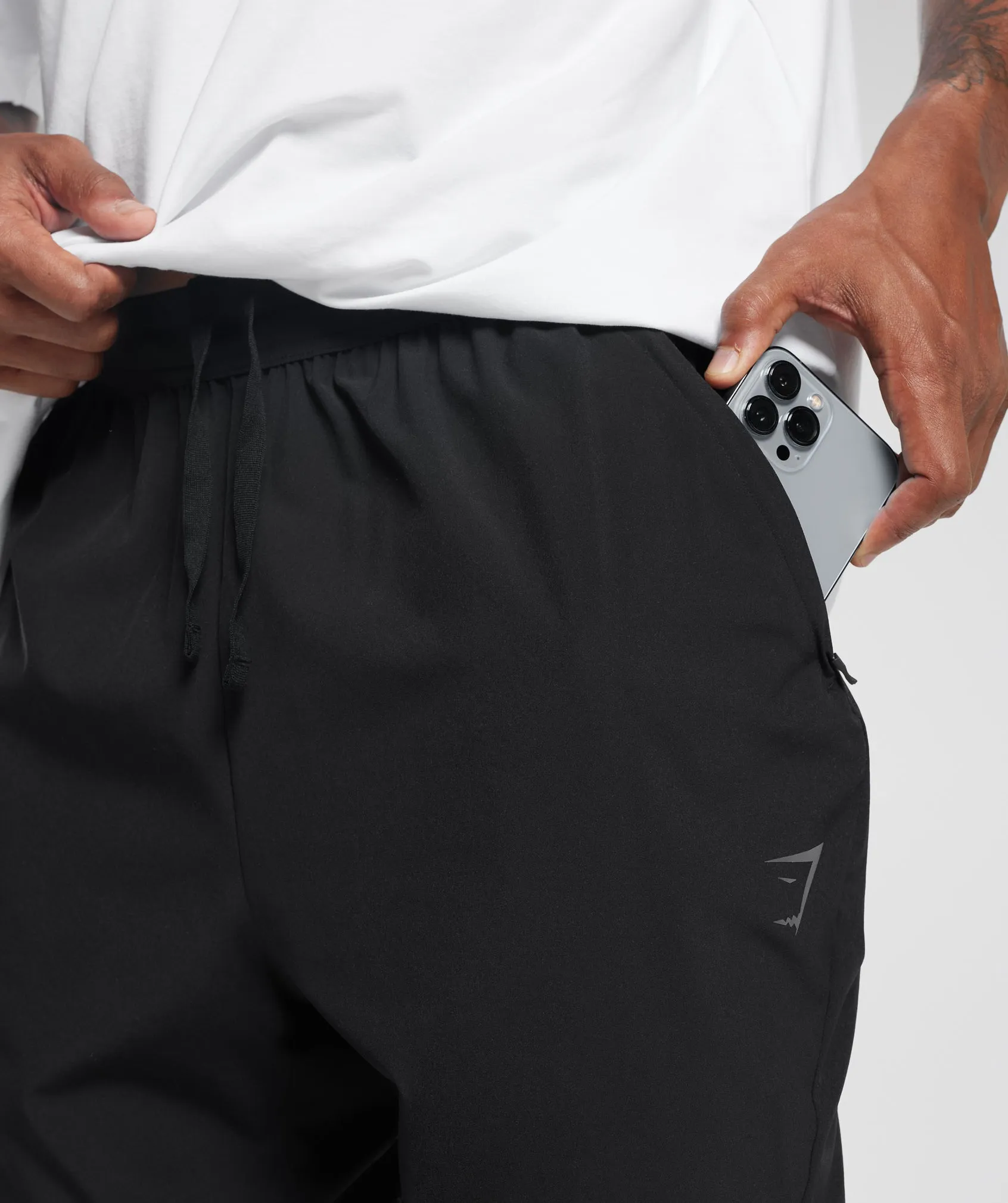 Gymshark Sport Run Pants - Black sold by Gymshark product image thumbnail 5