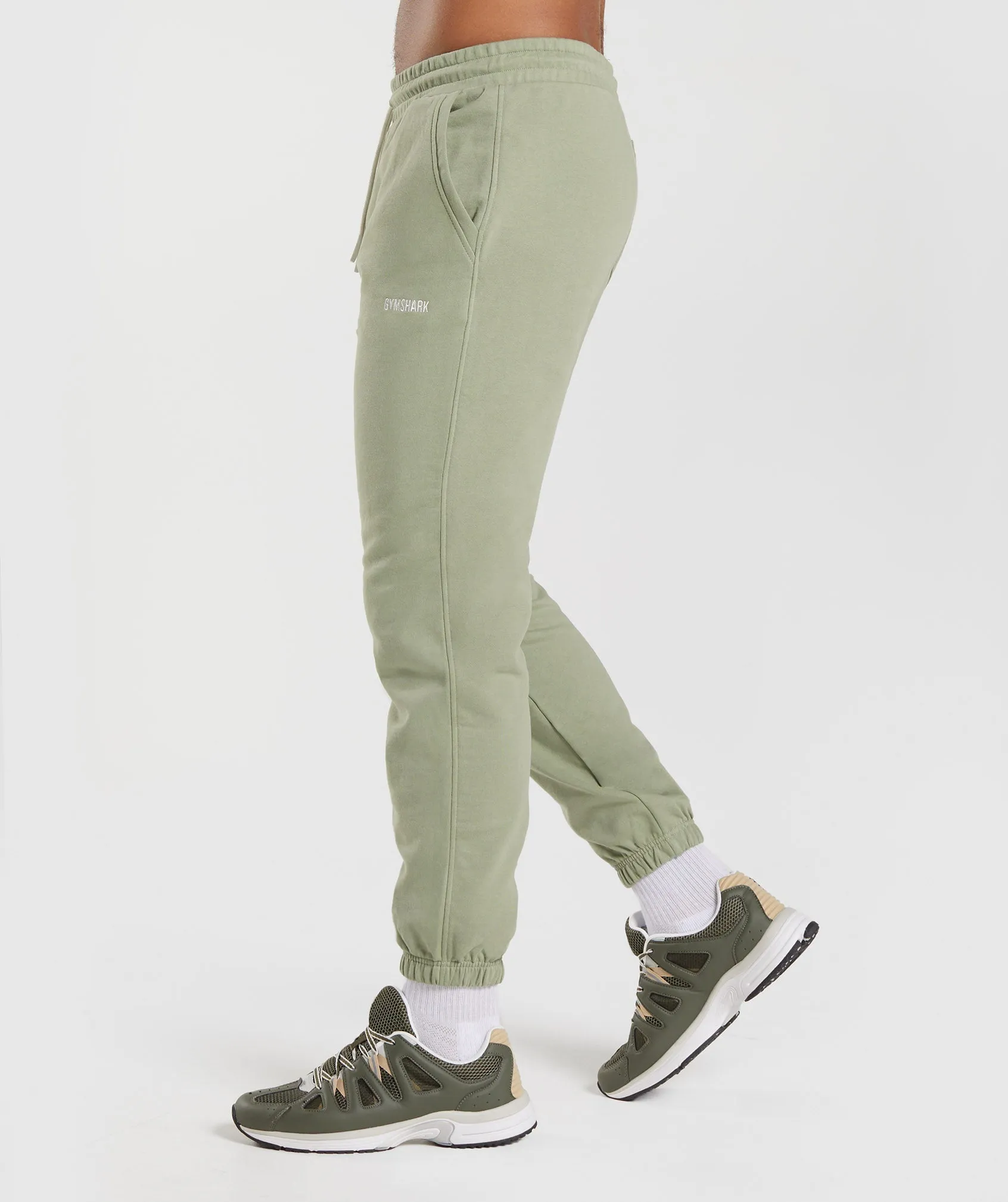 Gymshark Rest Day Sweats Joggers - Sage Green sold by Gymshark product image thumbnail 4
