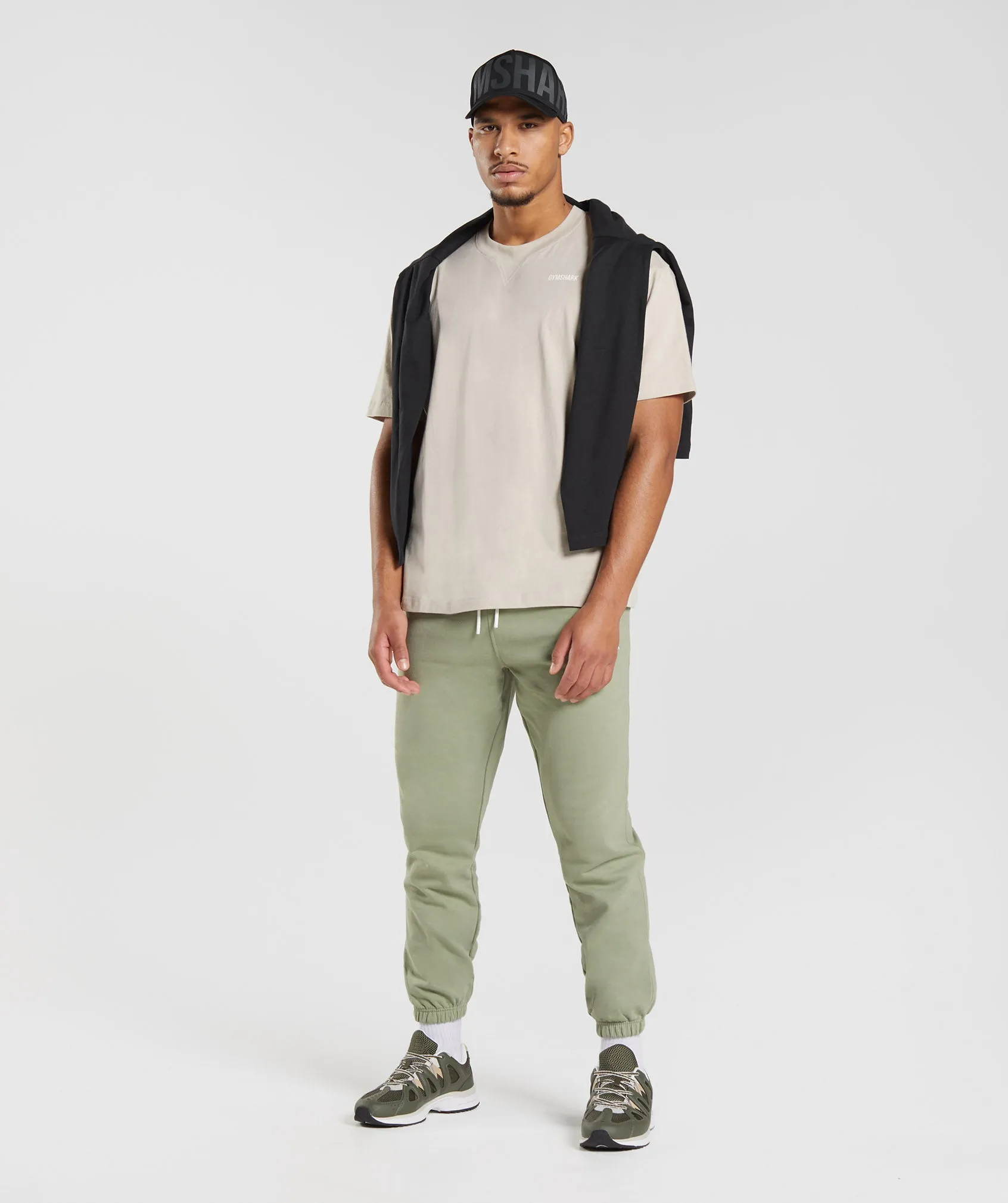 Gymshark Rest Day Sweats Joggers - Sage Green sold by Gymshark product image thumbnail 5
