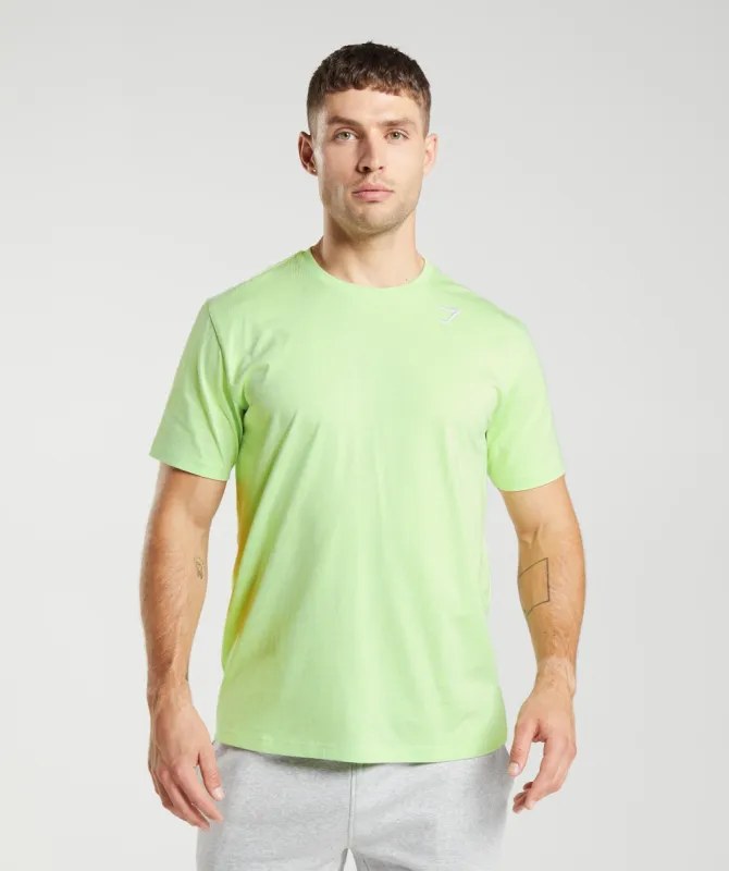 Gymshark Crest T-Shirt - Kiwi Green sold by Gymshark