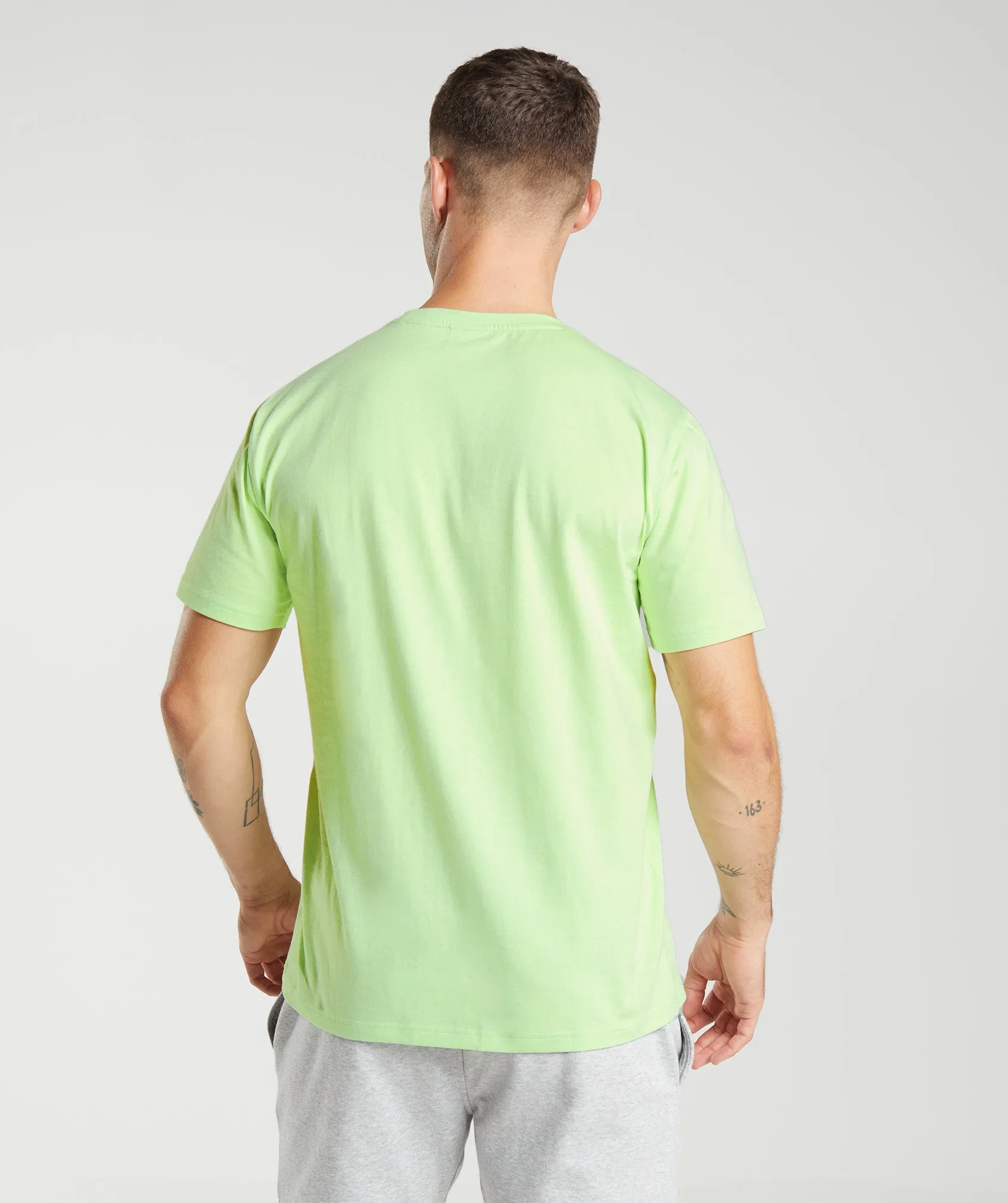 Gymshark Crest T-Shirt - Kiwi Green sold by Gymshark product image thumbnail 2