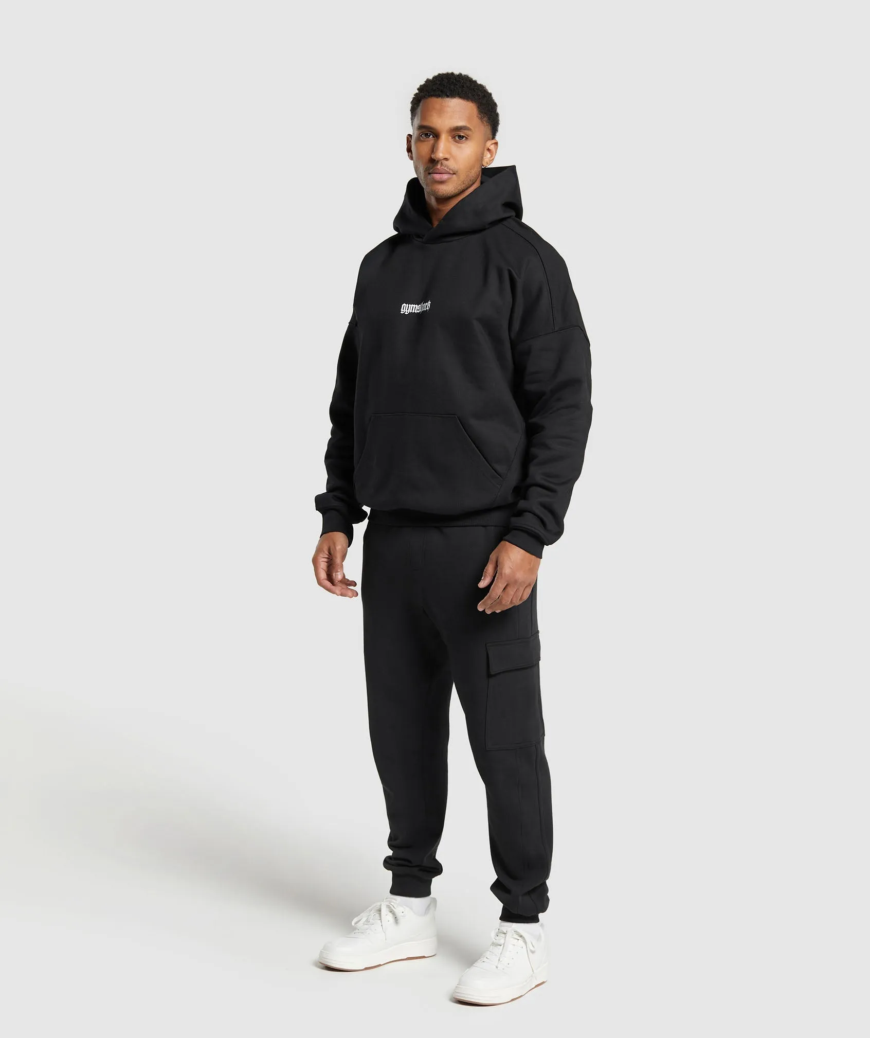 Gymshark Prayer Hands Hoodie - Black sold by Gymshark product image thumbnail 4