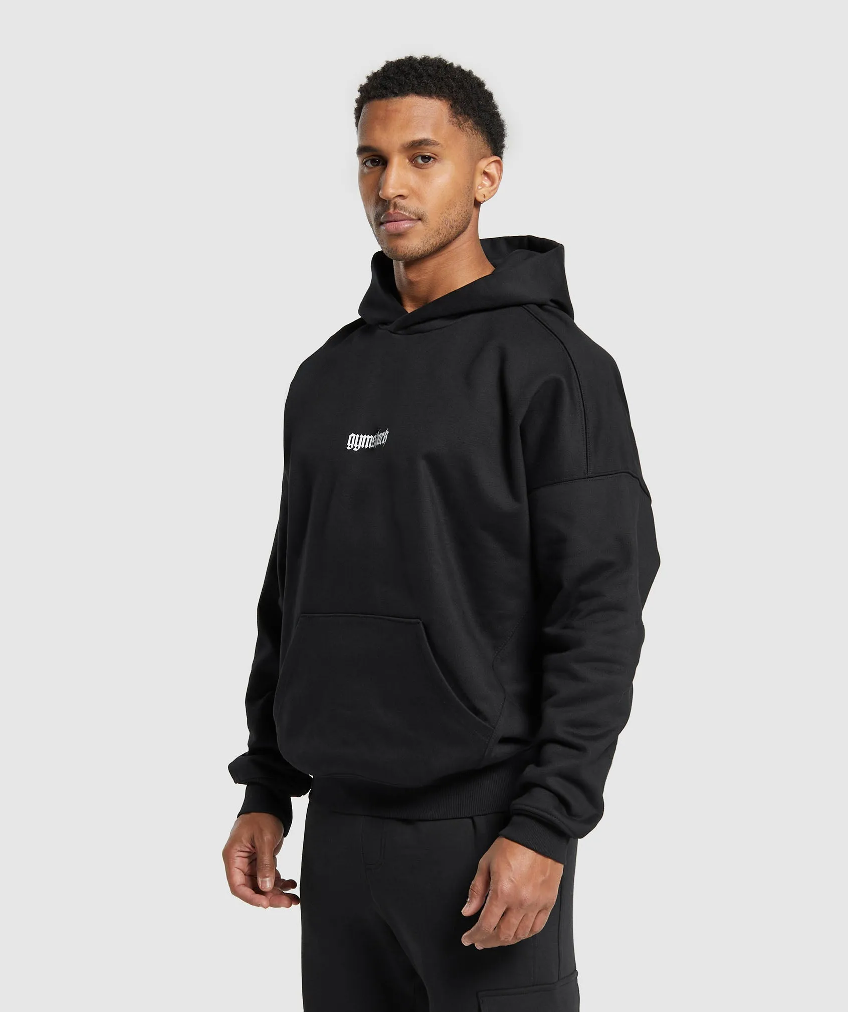 Gymshark Prayer Hands Hoodie - Black sold by Gymshark product image thumbnail 3
