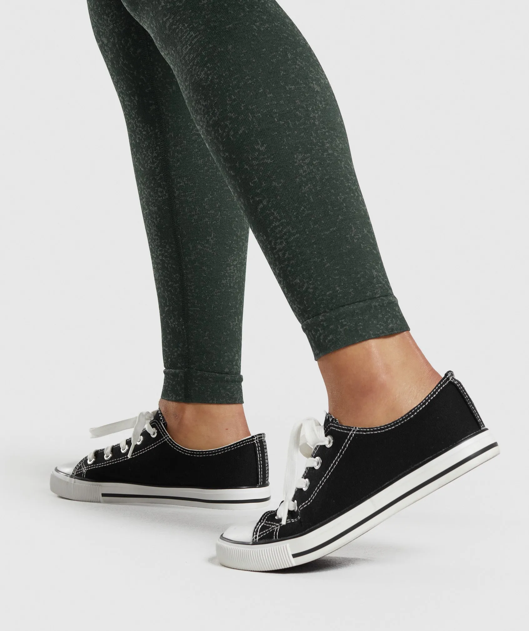 Gymshark Adapt Fleck Seamless Leggings - Victory Green/ Unit Green sold by Gymshark product image thumbnail 5