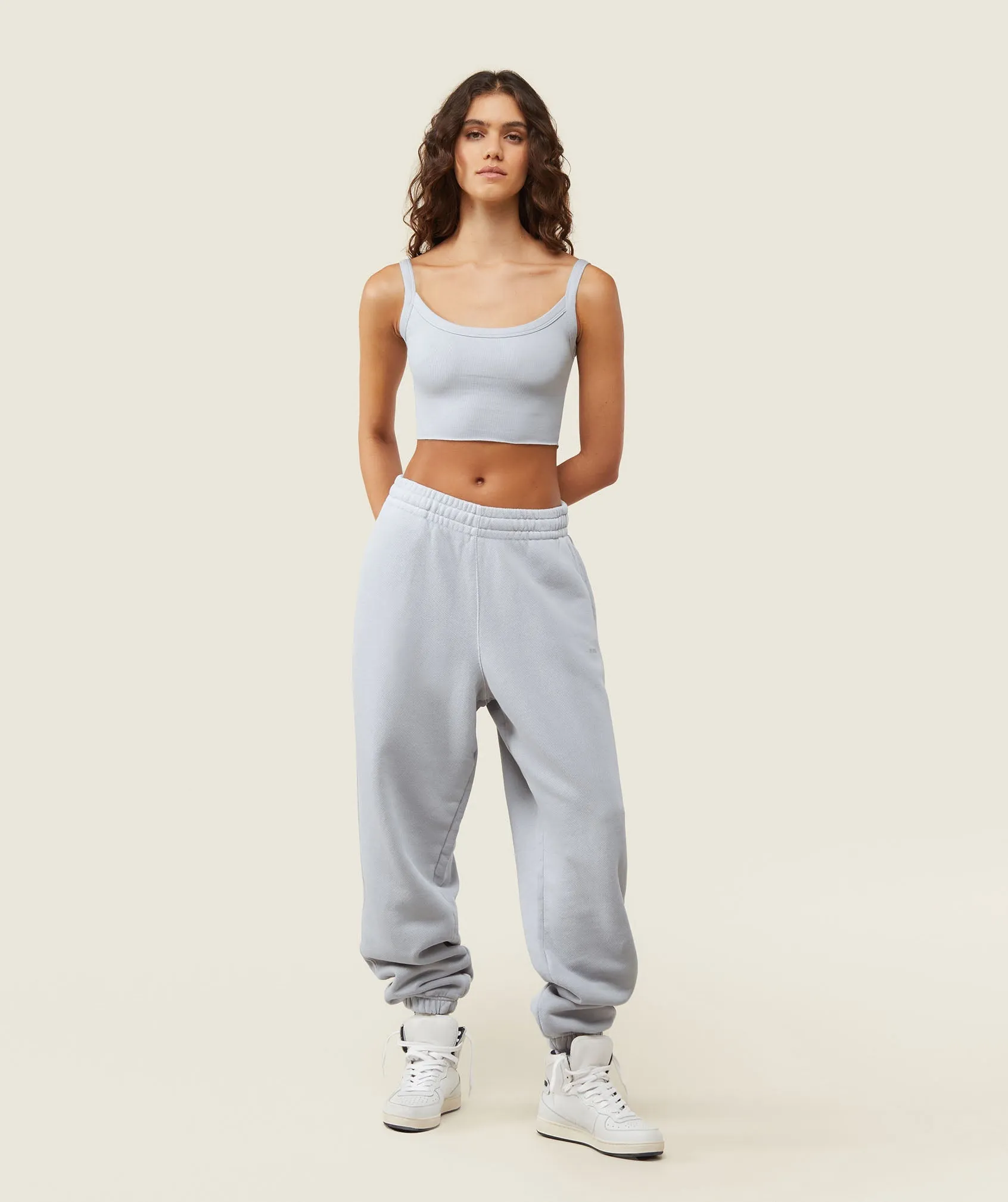 Gymshark everywear Ribbed Tank - Ice Grey sold by Gymshark product image thumbnail 2