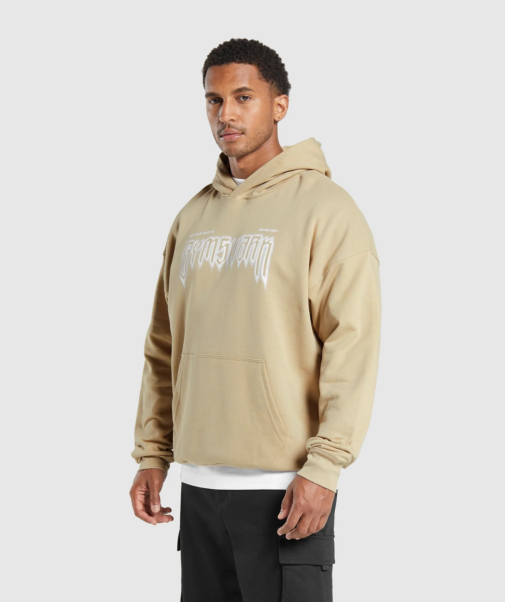 Gymshark Masters of Our Craft Hoodie - Vanilla Beige sold by Gymshark product image thumbnail 3