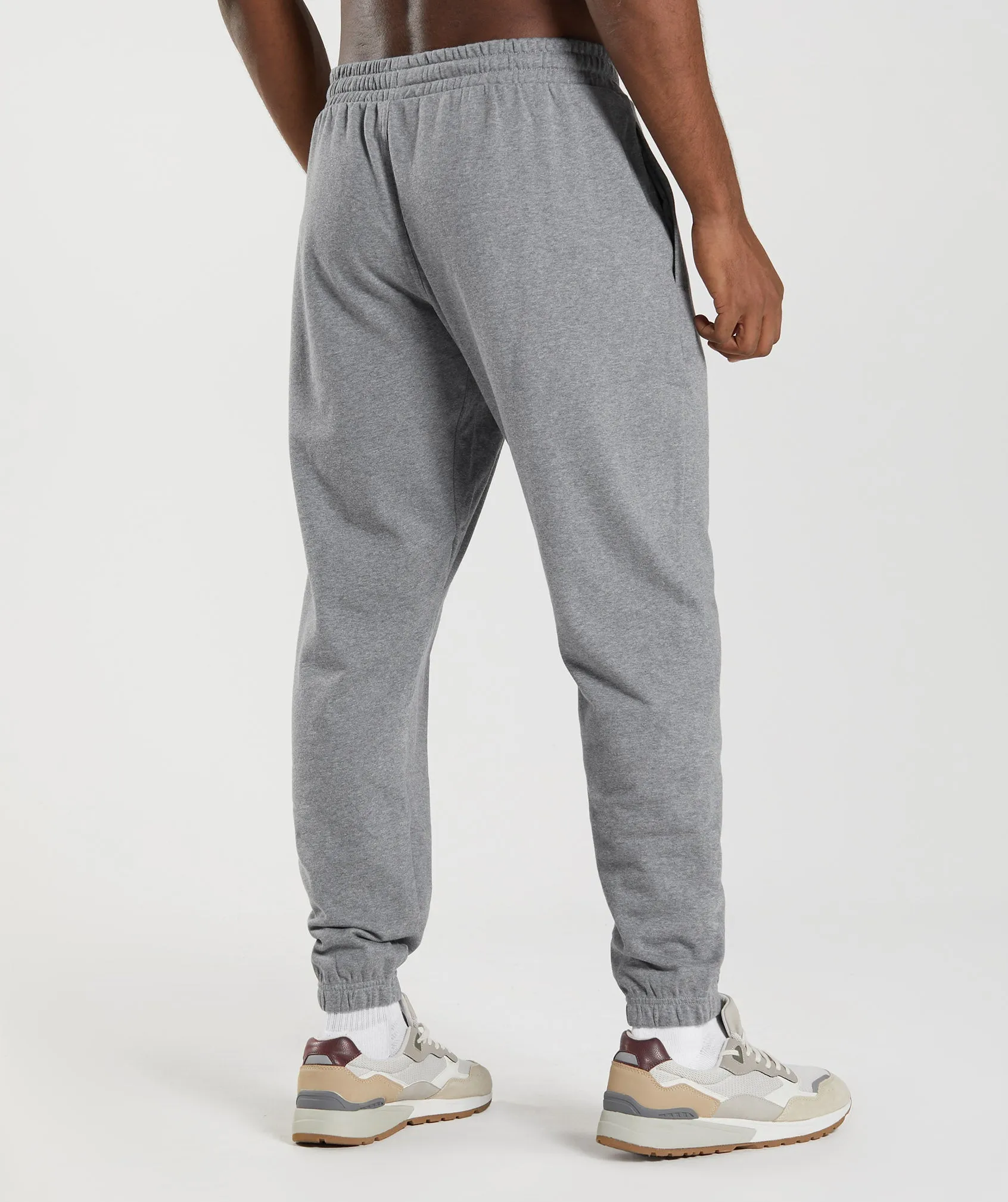 Gymshark Essential Oversized Joggers - Charcoal Grey Marl sold by Gymshark product image thumbnail 2