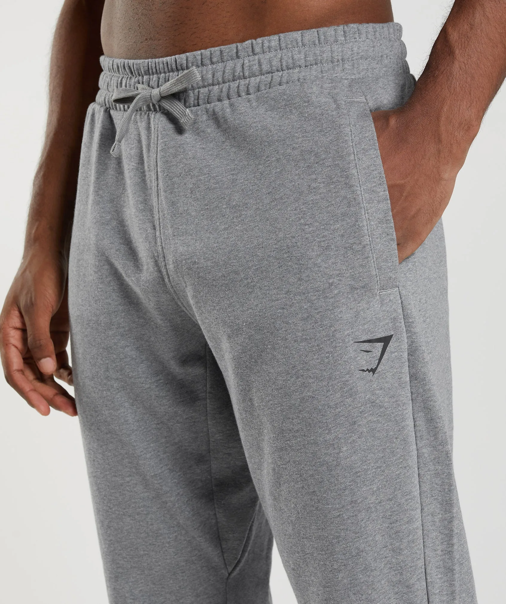 Gymshark Essential Oversized Joggers - Charcoal Grey Marl sold by Gymshark product image thumbnail 4