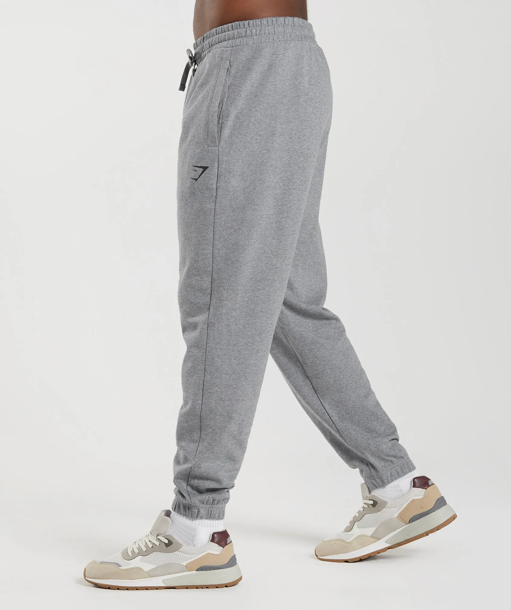 Gymshark Essential Oversized Joggers - Charcoal Grey Marl sold by Gymshark product image thumbnail 3