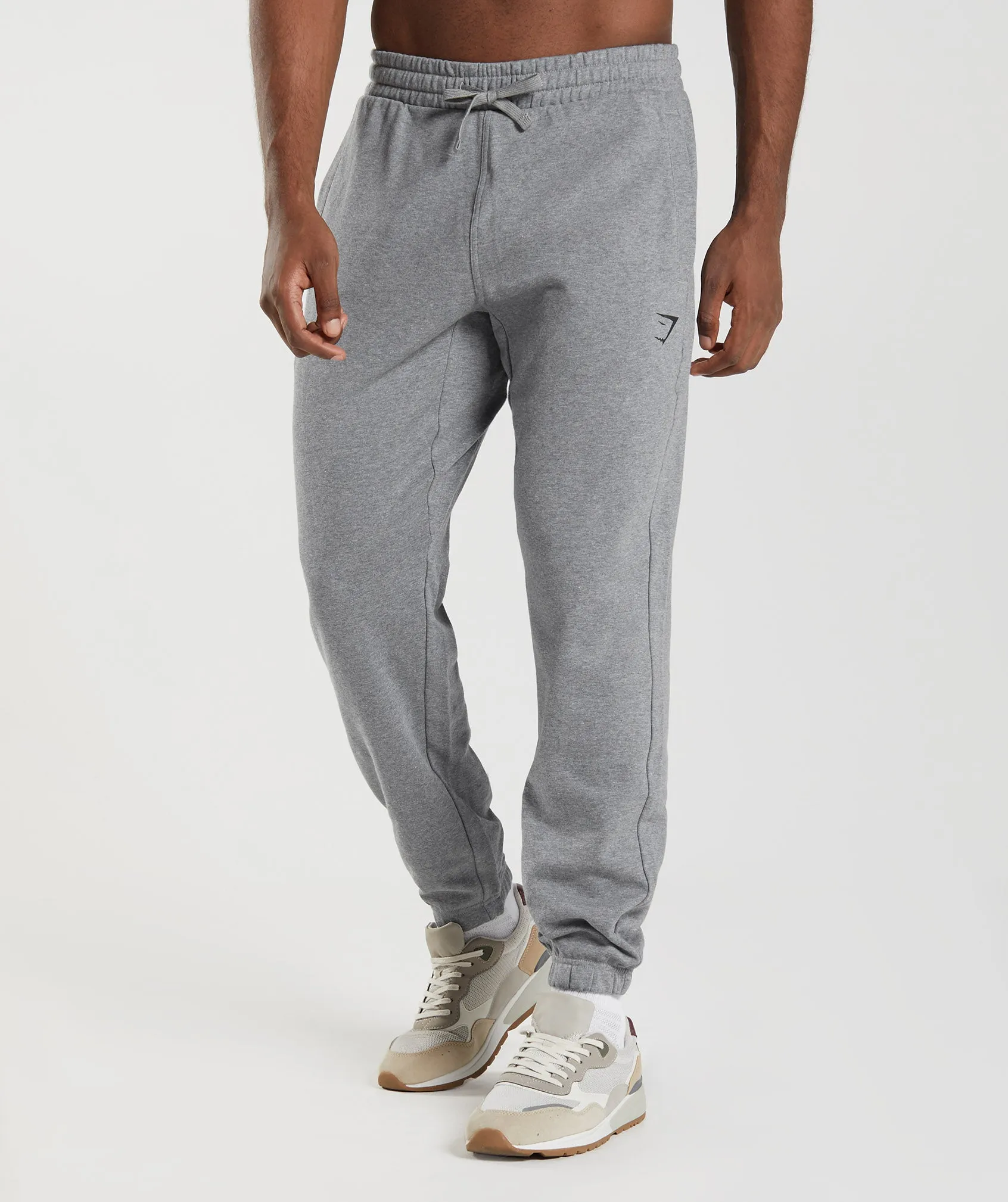 Gymshark Essential Oversized Joggers - Charcoal Grey Marl sold by Gymshark