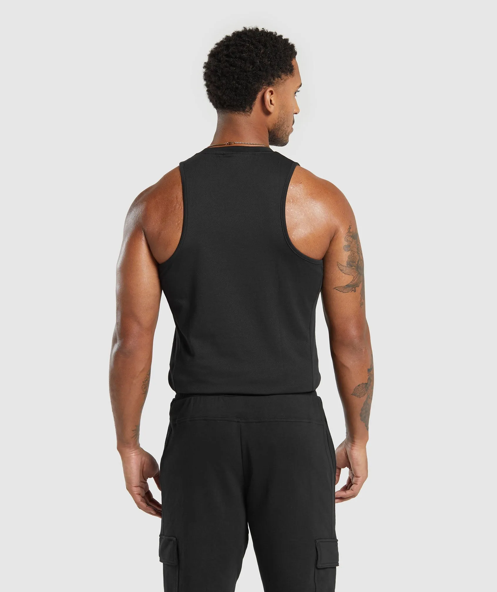 Gymshark React Tank - Black sold by Gymshark product image thumbnail 3