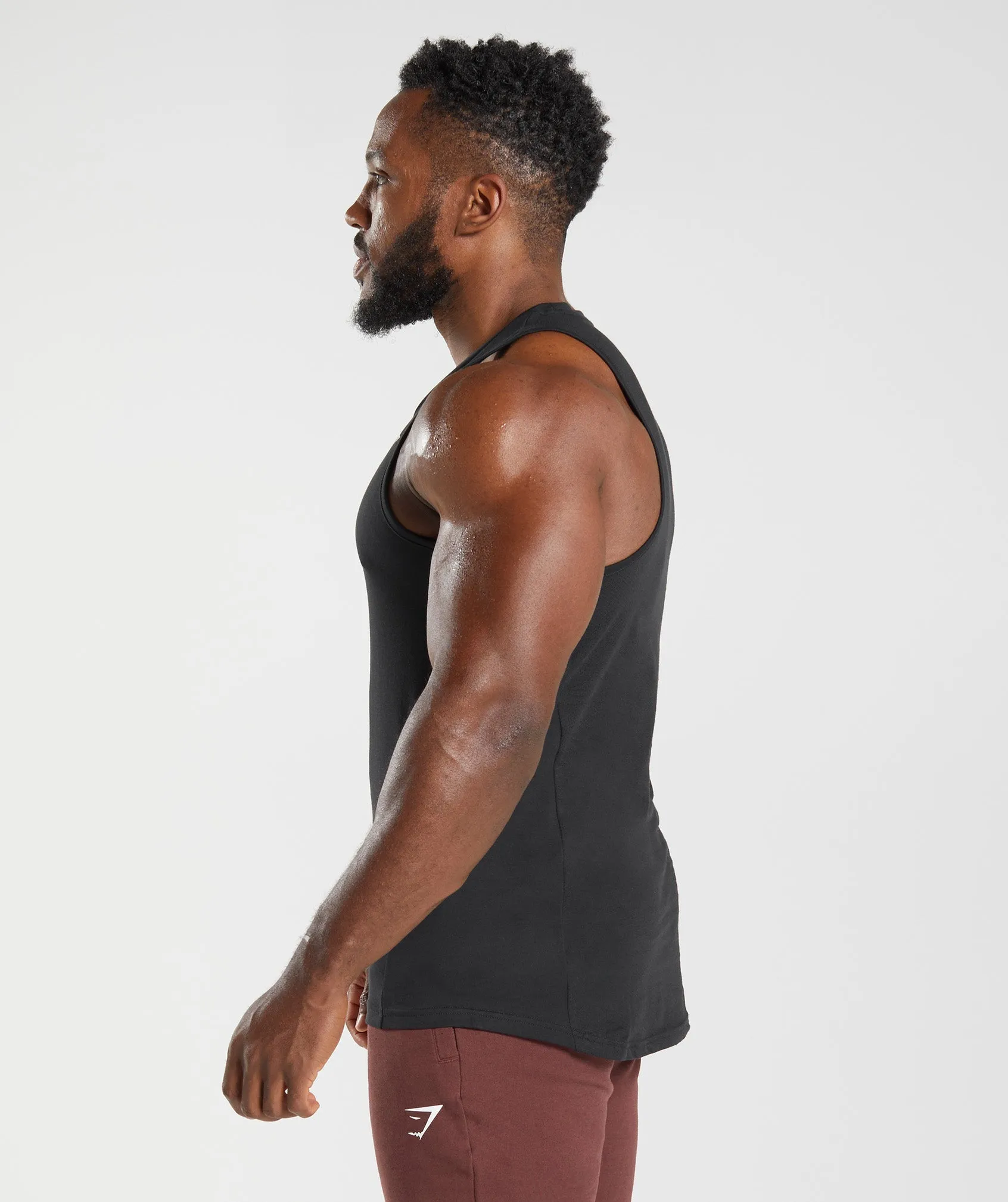Gymshark React Tank - Black sold by Gymshark product image thumbnail 4