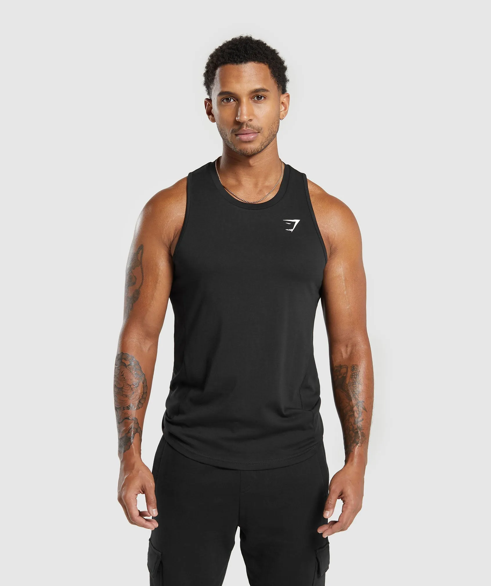 Gymshark React Tank - Black sold by Gymshark product image thumbnail 2