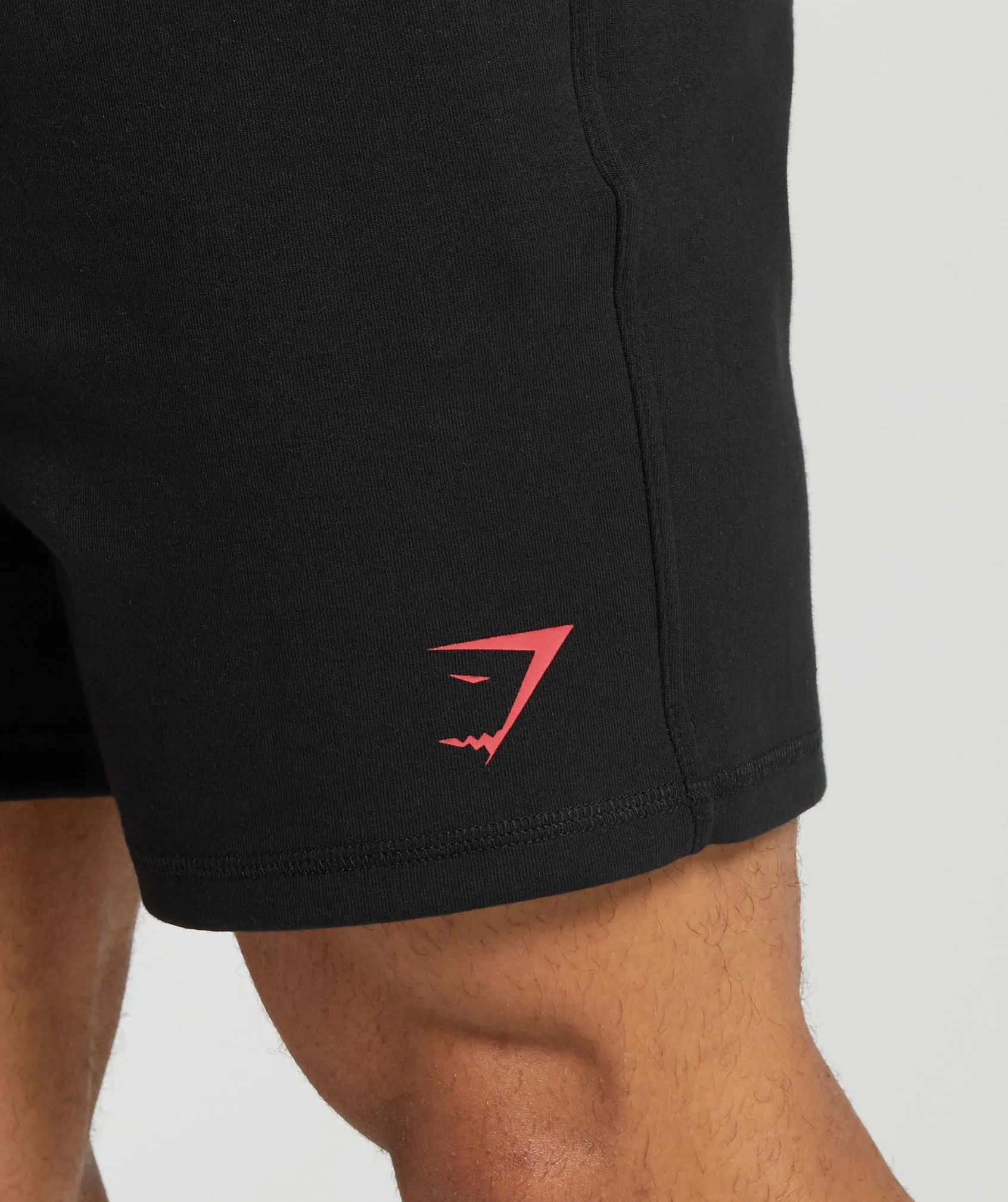 Gymshark Impact Shorts - Black/Vivid Red sold by Gymshark product image thumbnail 5