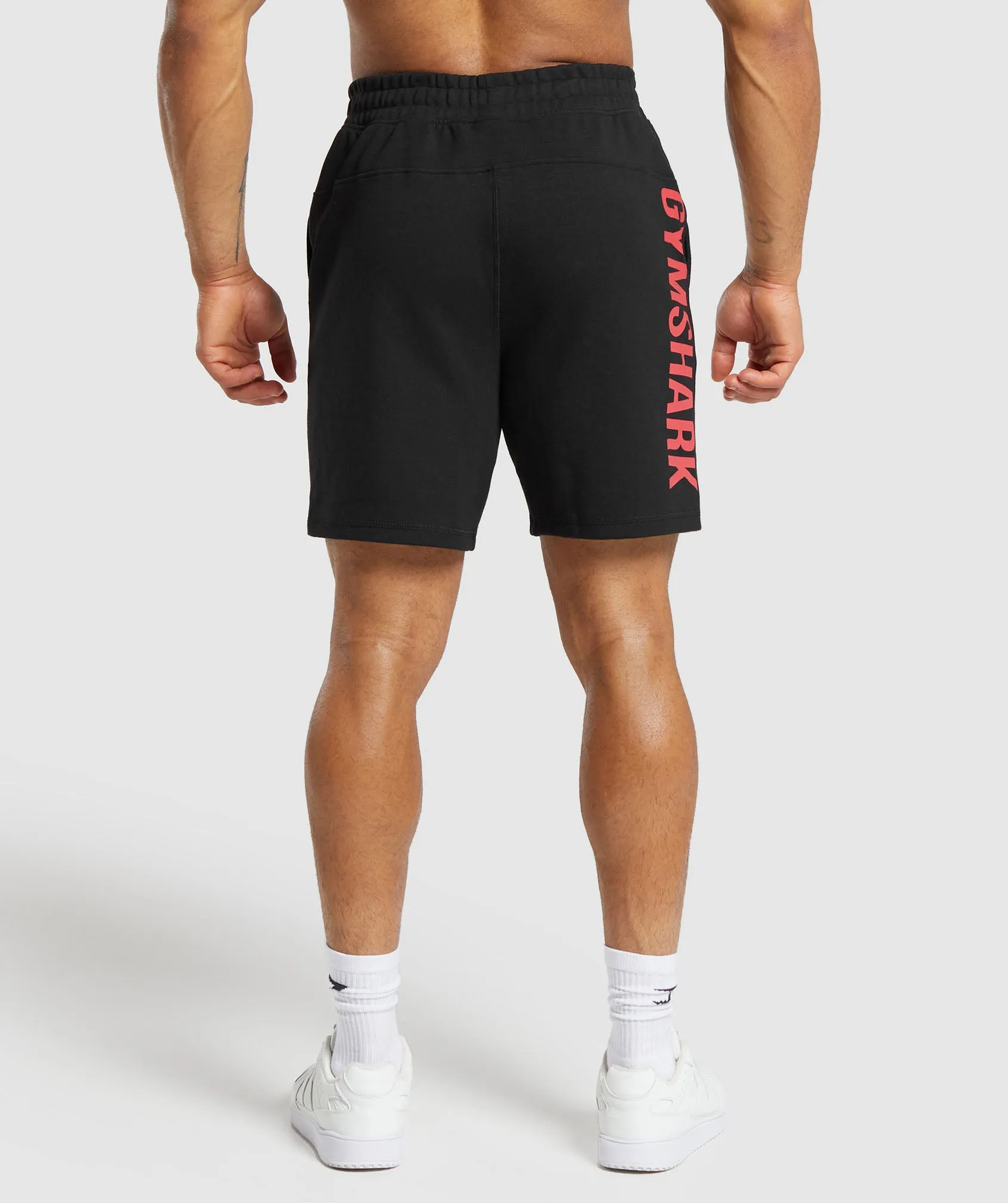 Gymshark Impact Shorts - Black/Vivid Red sold by Gymshark product image thumbnail 3