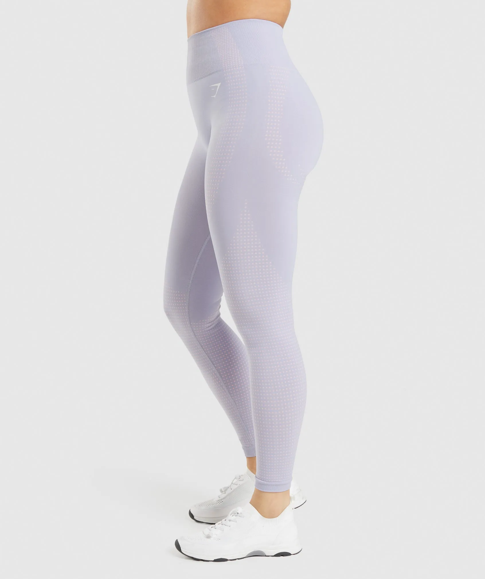 Gymshark Vital Seamless 2.0 Leggings - Moonstone Blue Marl sold by Gymshark product image thumbnail 3