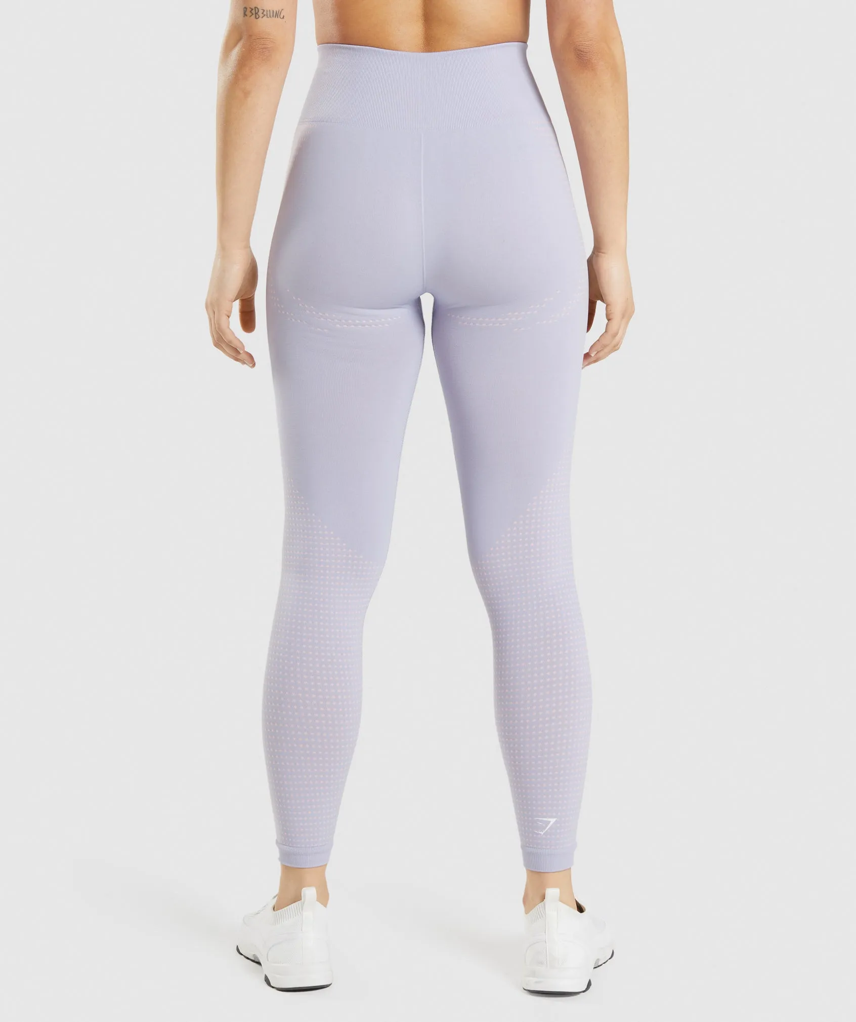 Gymshark Vital Seamless 2.0 Leggings - Moonstone Blue Marl sold by Gymshark product image thumbnail 2