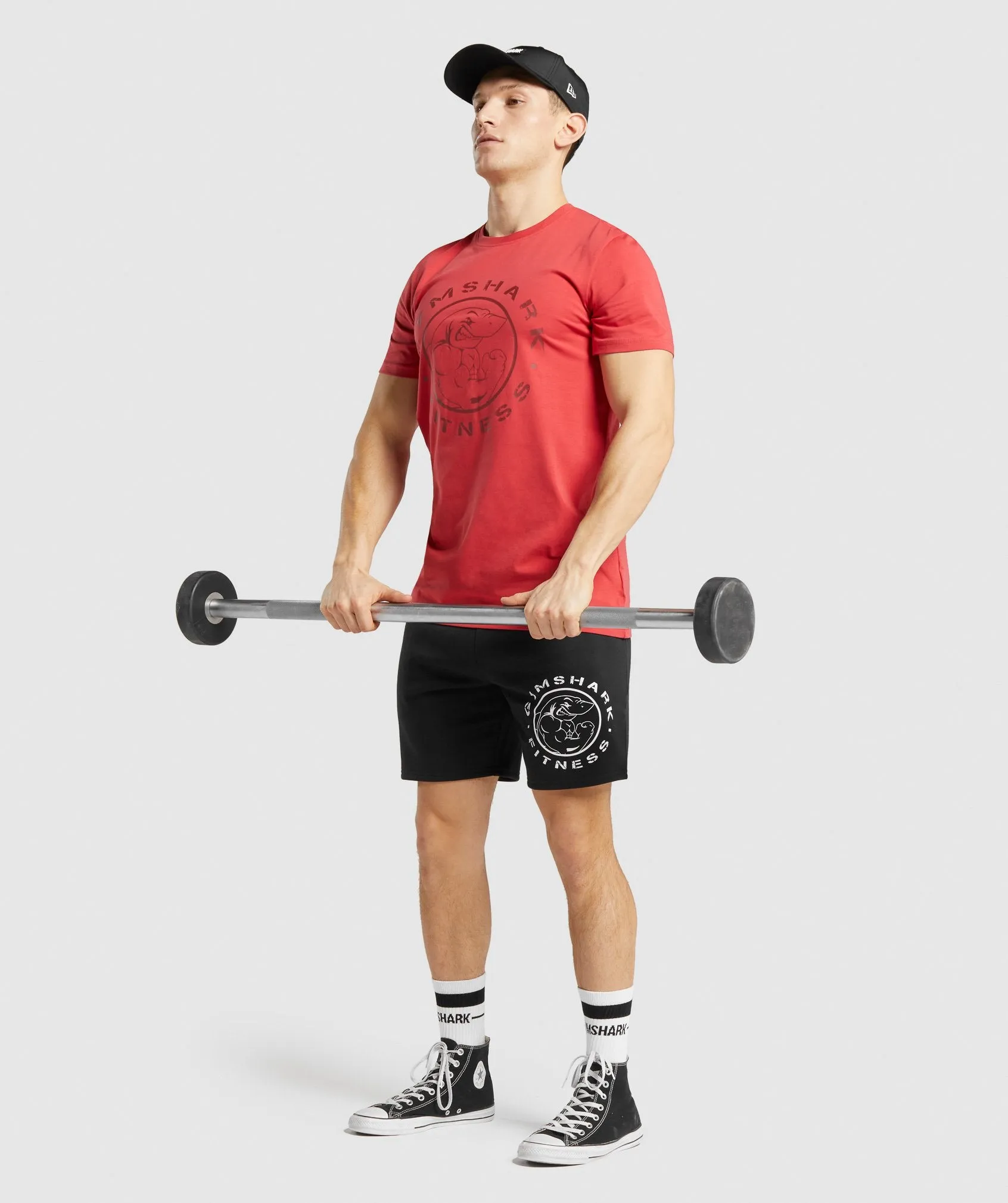 Gymshark Legacy T-Shirt - Red sold by Gymshark product image thumbnail 4