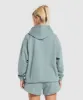Gymshark Minimal Label Brushed Hoodie - Denim Grey sold by Gymshark