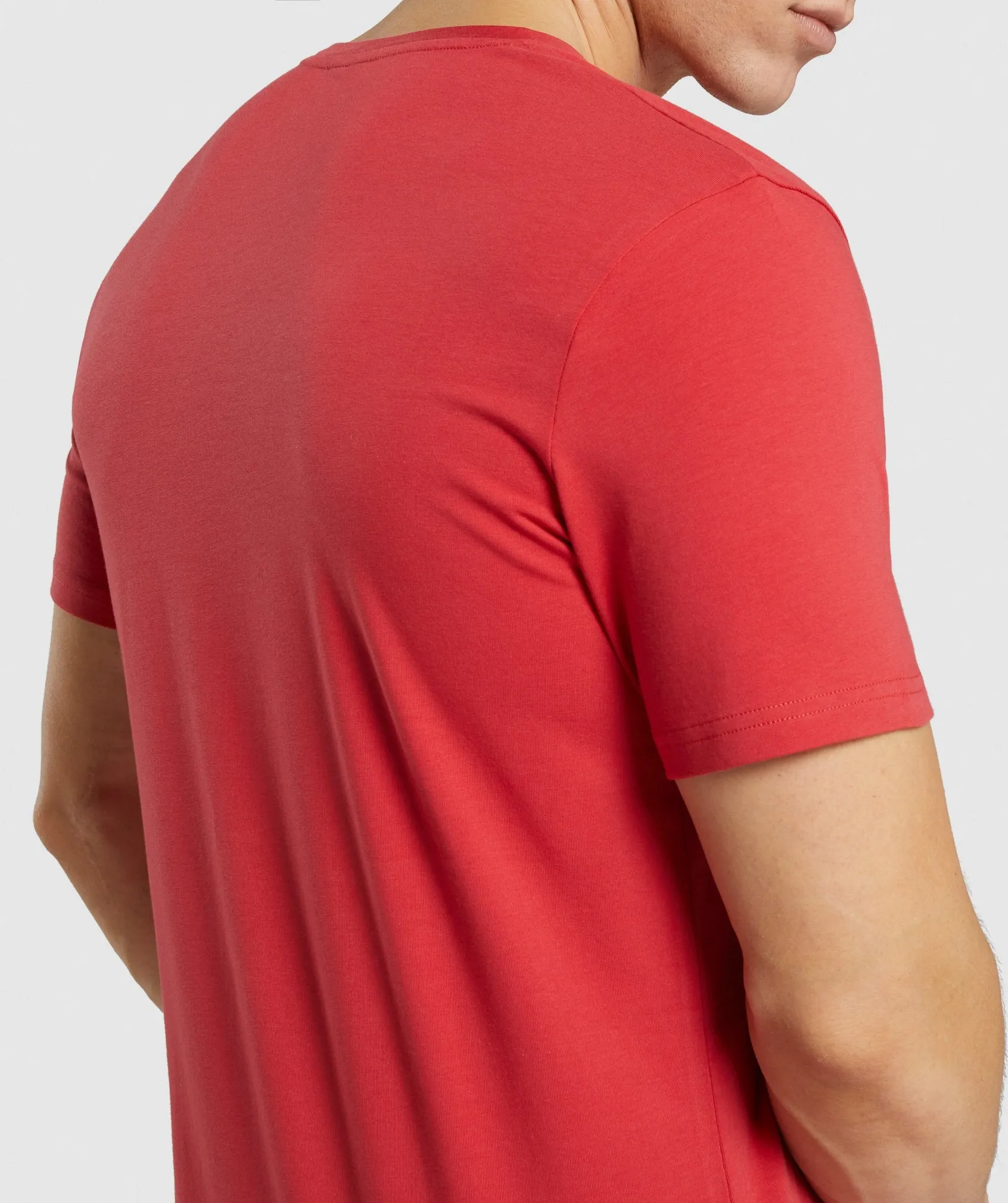 Gymshark Legacy T-Shirt - Red sold by Gymshark product image thumbnail 5