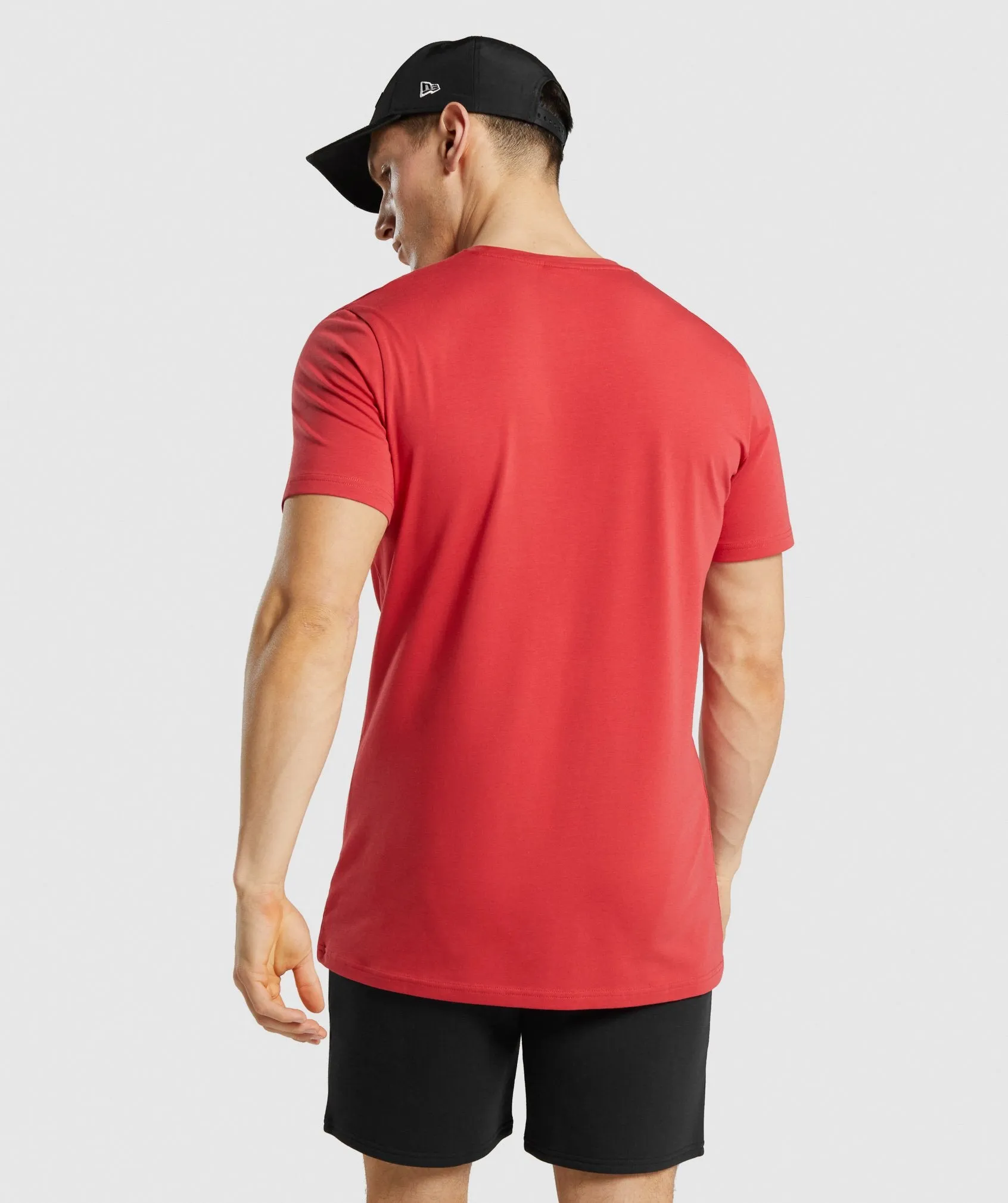 Gymshark Legacy T-Shirt - Red sold by Gymshark product image thumbnail 2