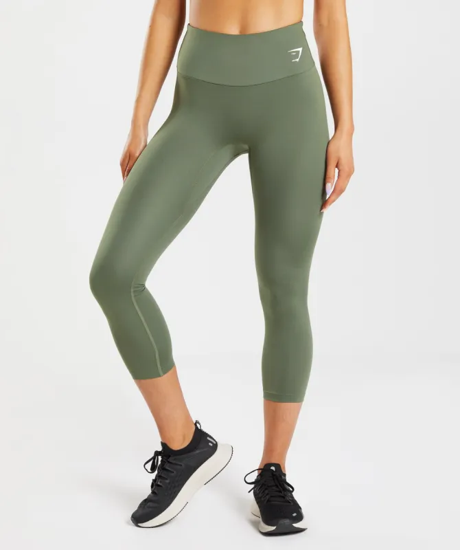 Gymshark Training 7/8 Leggings - Core Olive sold by Gymshark