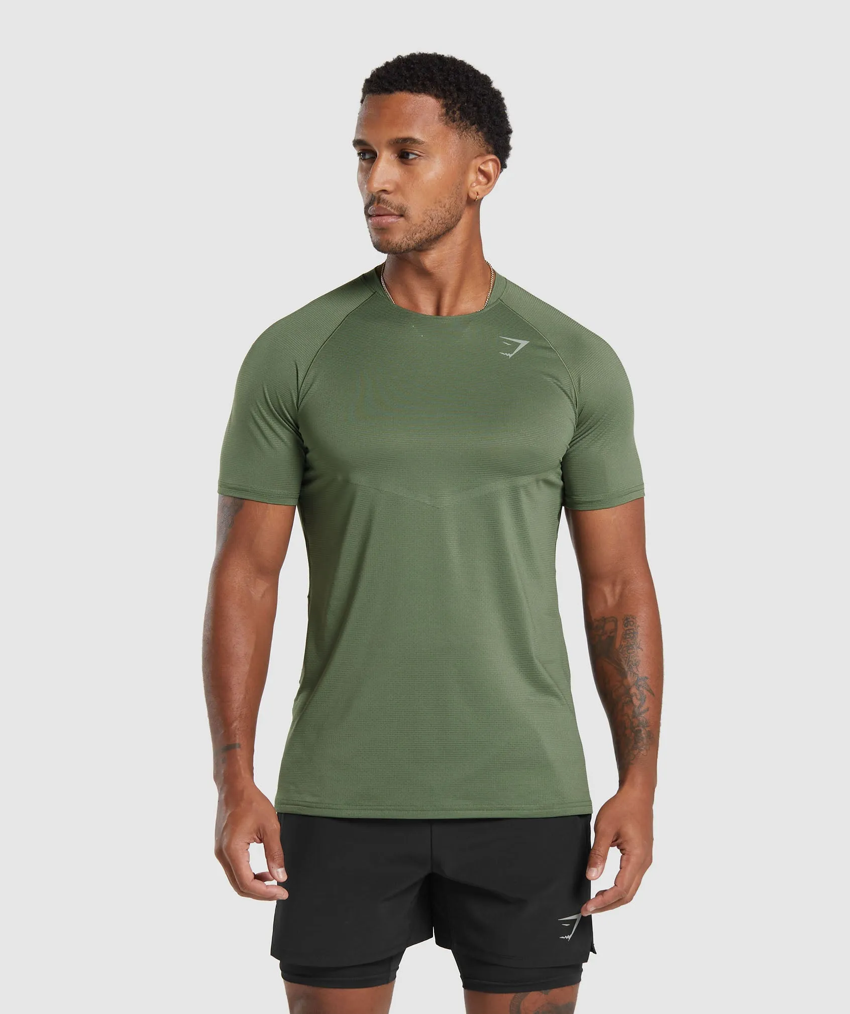 Gymshark Speed T-Shirt - Core Olive sold by Gymshark