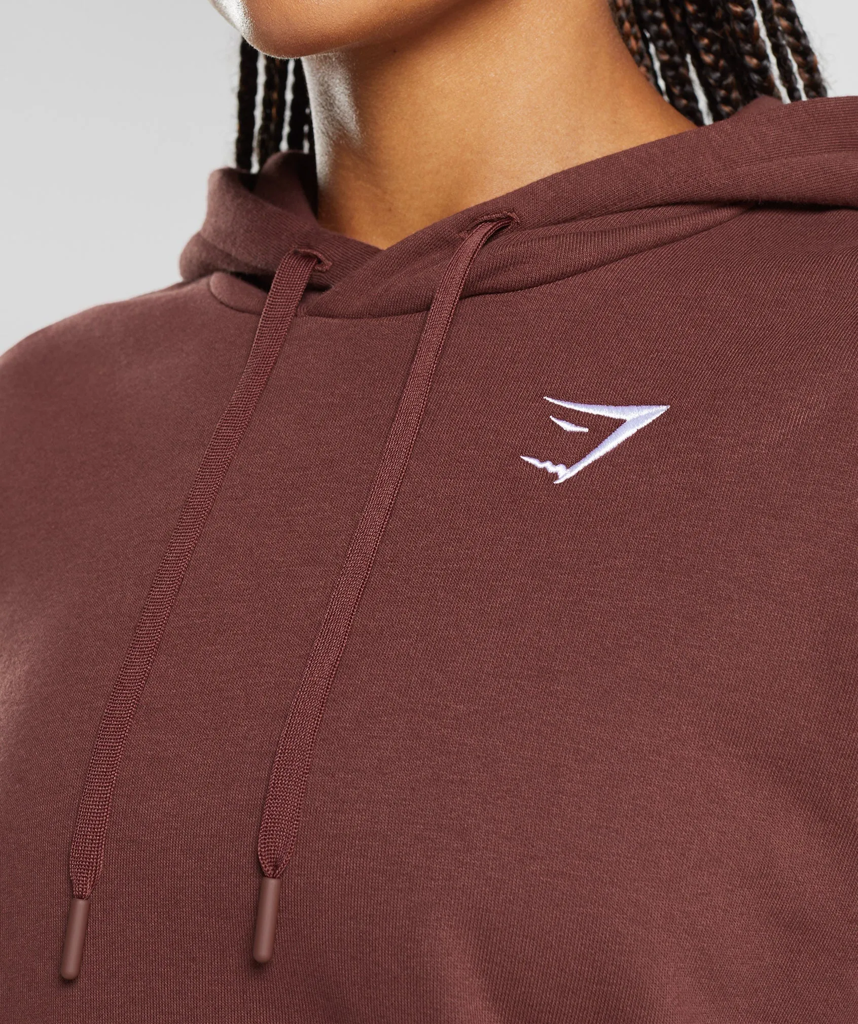 Gymshark Training Oversized Hoodie - Cherry Brown sold by Gymshark product image thumbnail 3