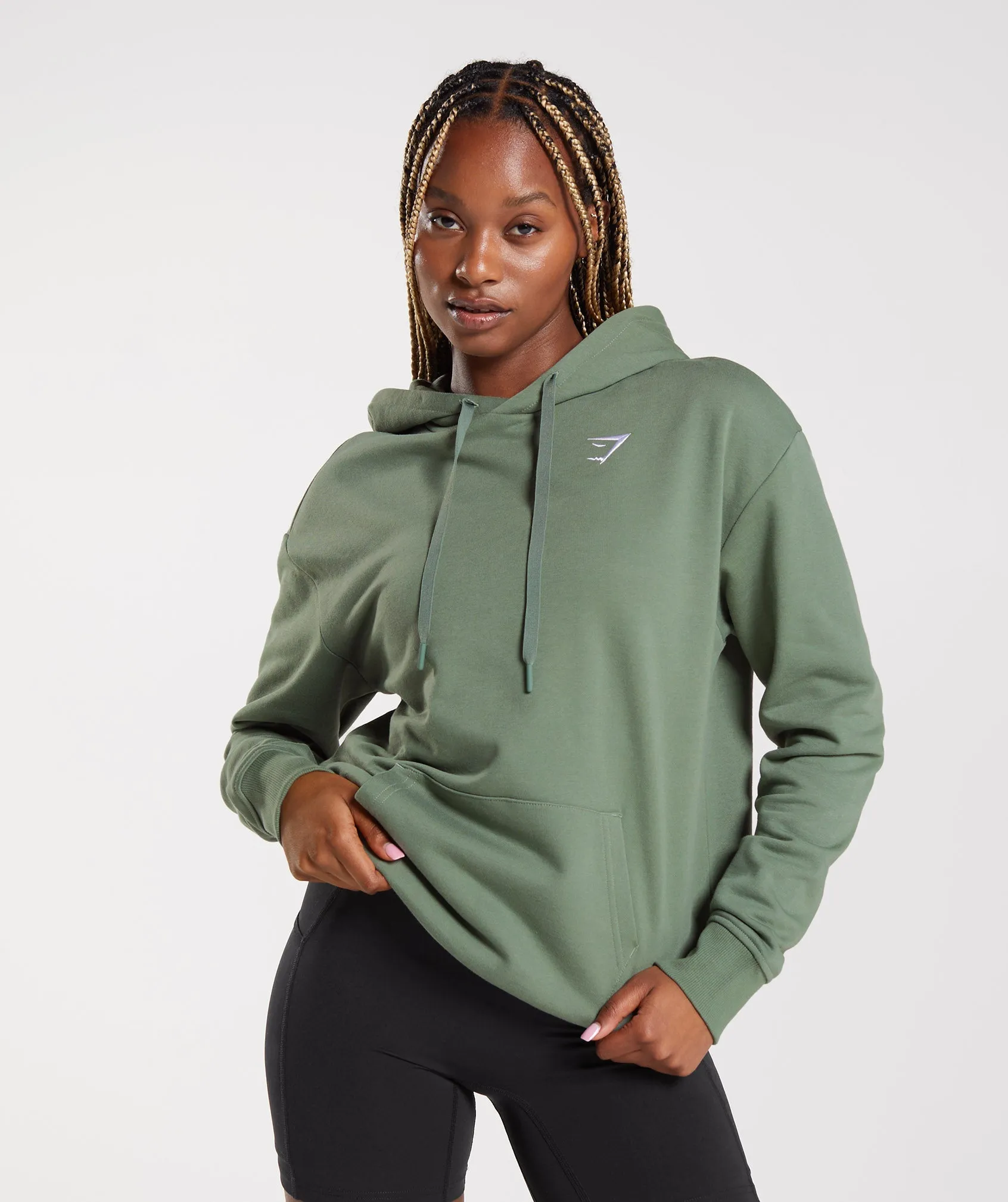 Gymshark Training Oversized Hoodie - Willow Green sold by Gymshark