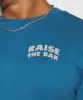 Gymshark Raise the Bar T-Shirt - Core Blue sold by Gymshark