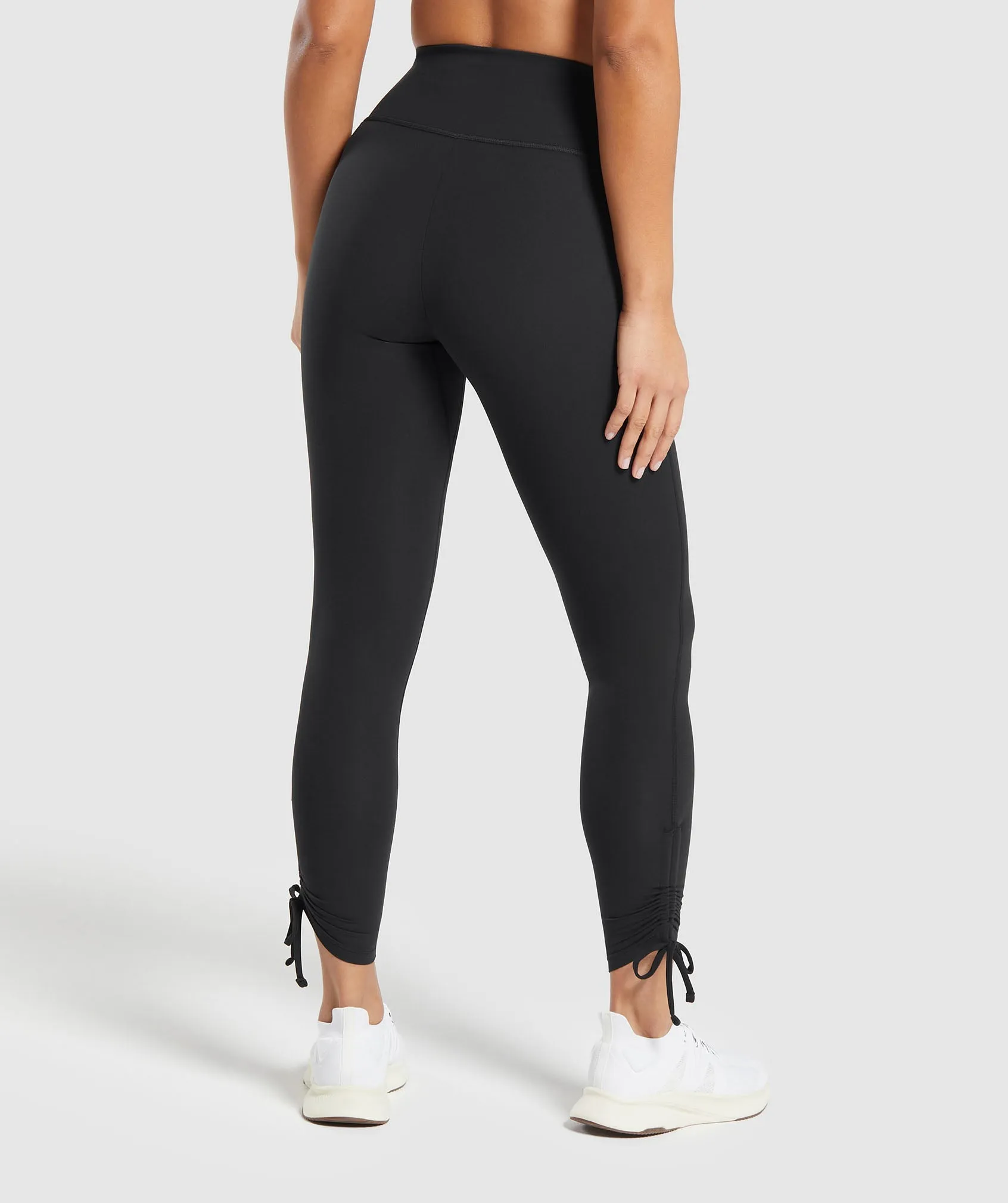 Gymshark Ribbon Ankle Leggings - Black sold by Gymshark product image thumbnail 2