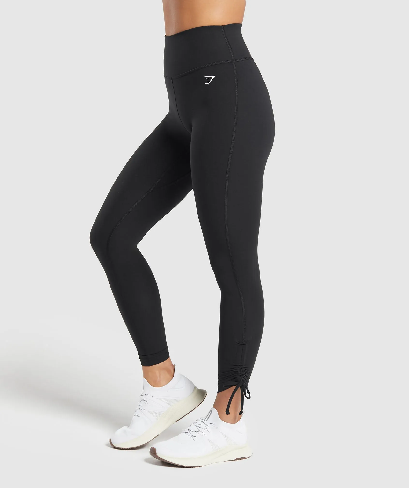 Gymshark Ribbon Ankle Leggings - Black sold by Gymshark product image thumbnail 3