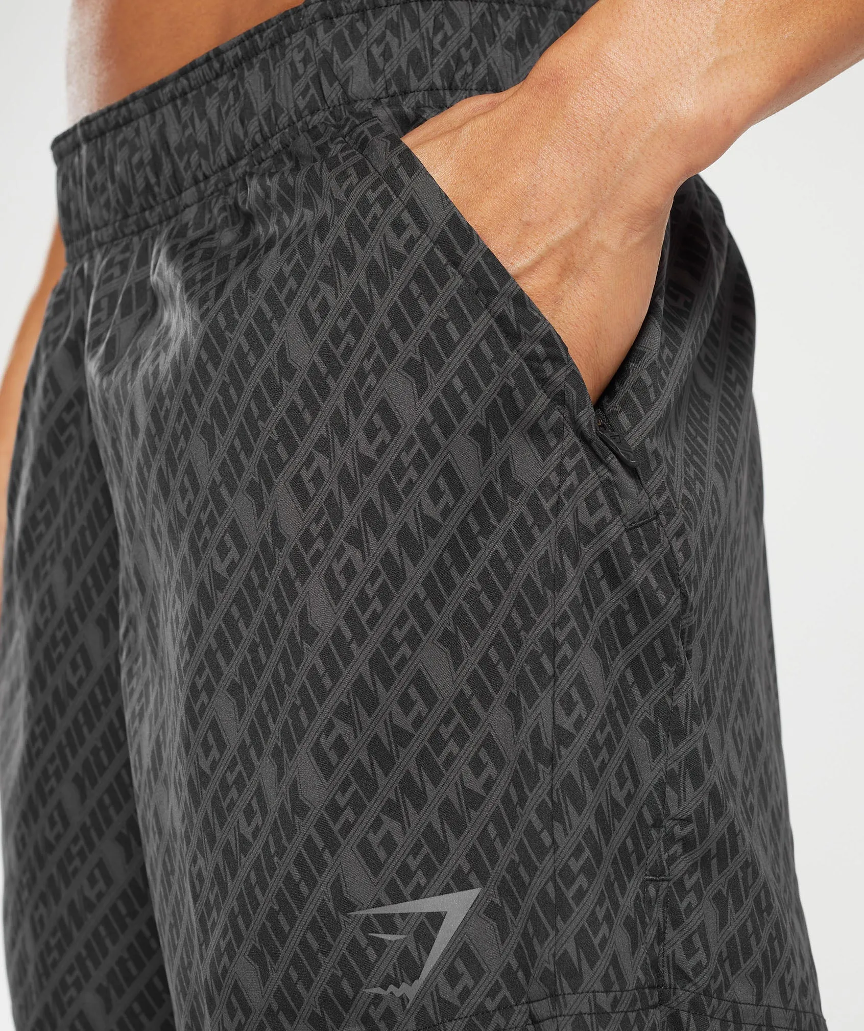 Gymshark Sport 5" 2 in 1 Shorts - Asphalt Grey/Black sold by Gymshark product image thumbnail 5