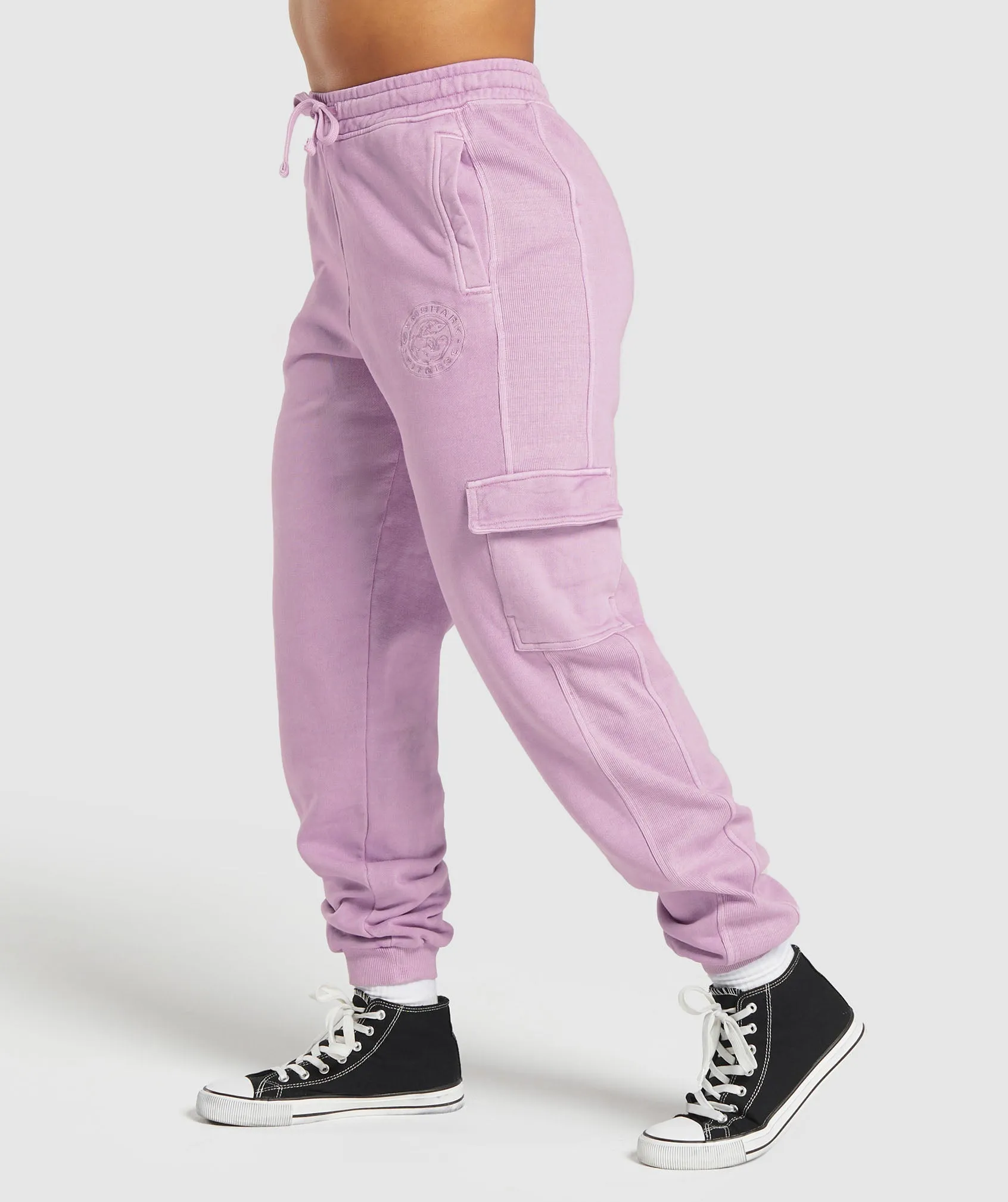Gymshark Premium Legacy Joggers - Warm Lilac sold by Gymshark product image thumbnail 3