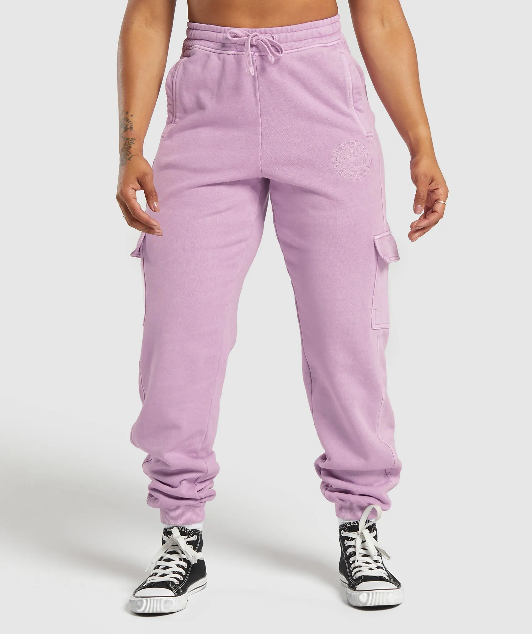 Gymshark Premium Legacy Joggers - Warm Lilac sold by Gymshark